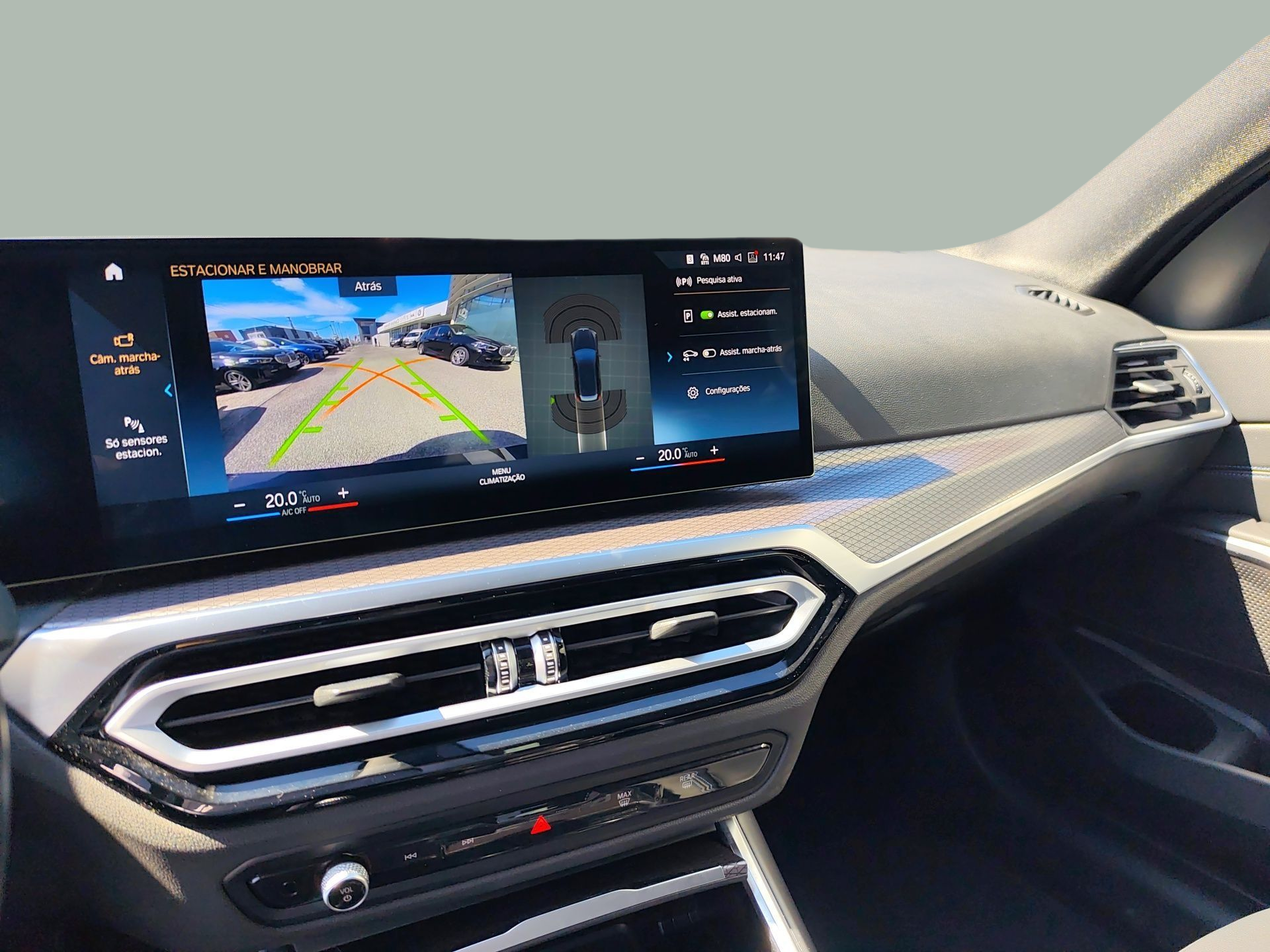 BMW Série 3 320d Touring color Negro. Año 2024. 140KW(190CV). Diesel. En concesionario Caetano Baviera Aveiro de Aveiro