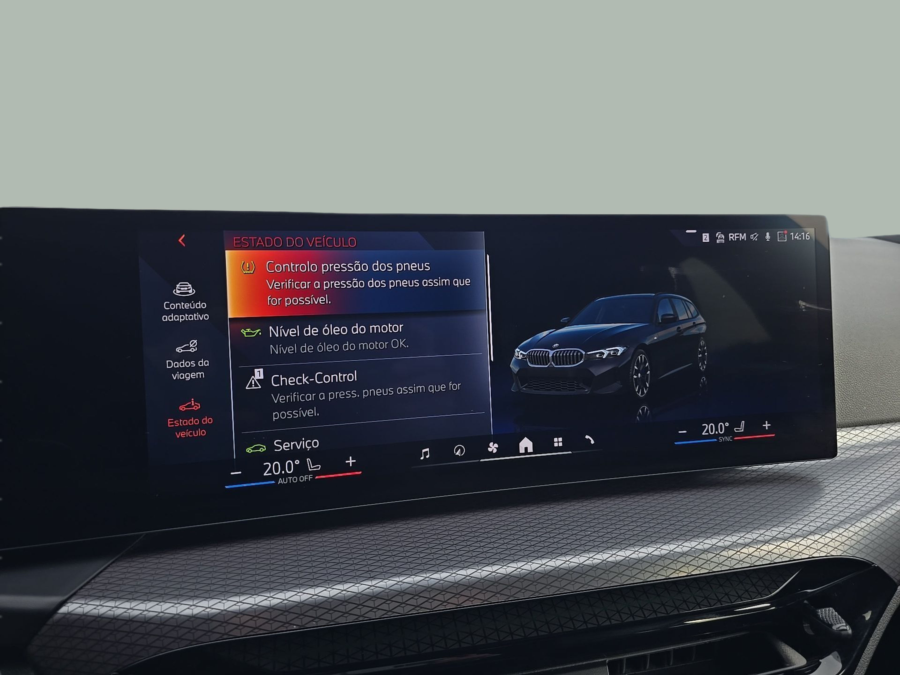 BMW Série 3 320d Touring color Negro. Año 2025. 140KW(190CV). Diesel. En concesionario Caetano Santa Maria da Feira de Santa Maria da Feira