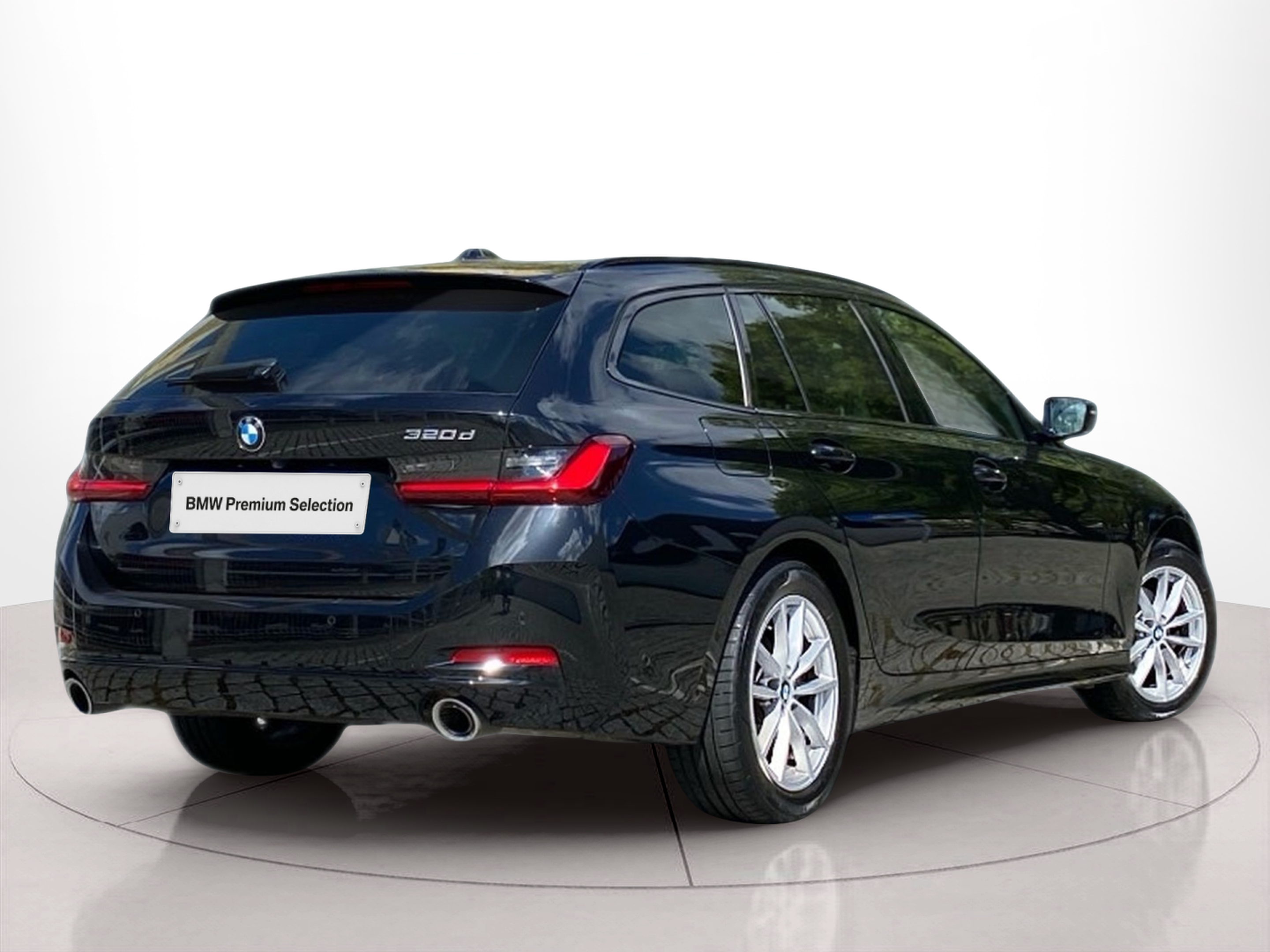 BMW Série 3 320d Touring color Negro. Año 2024. 140KW(190CV). Diesel. En concesionario Caetano Lisboa de Lisboa