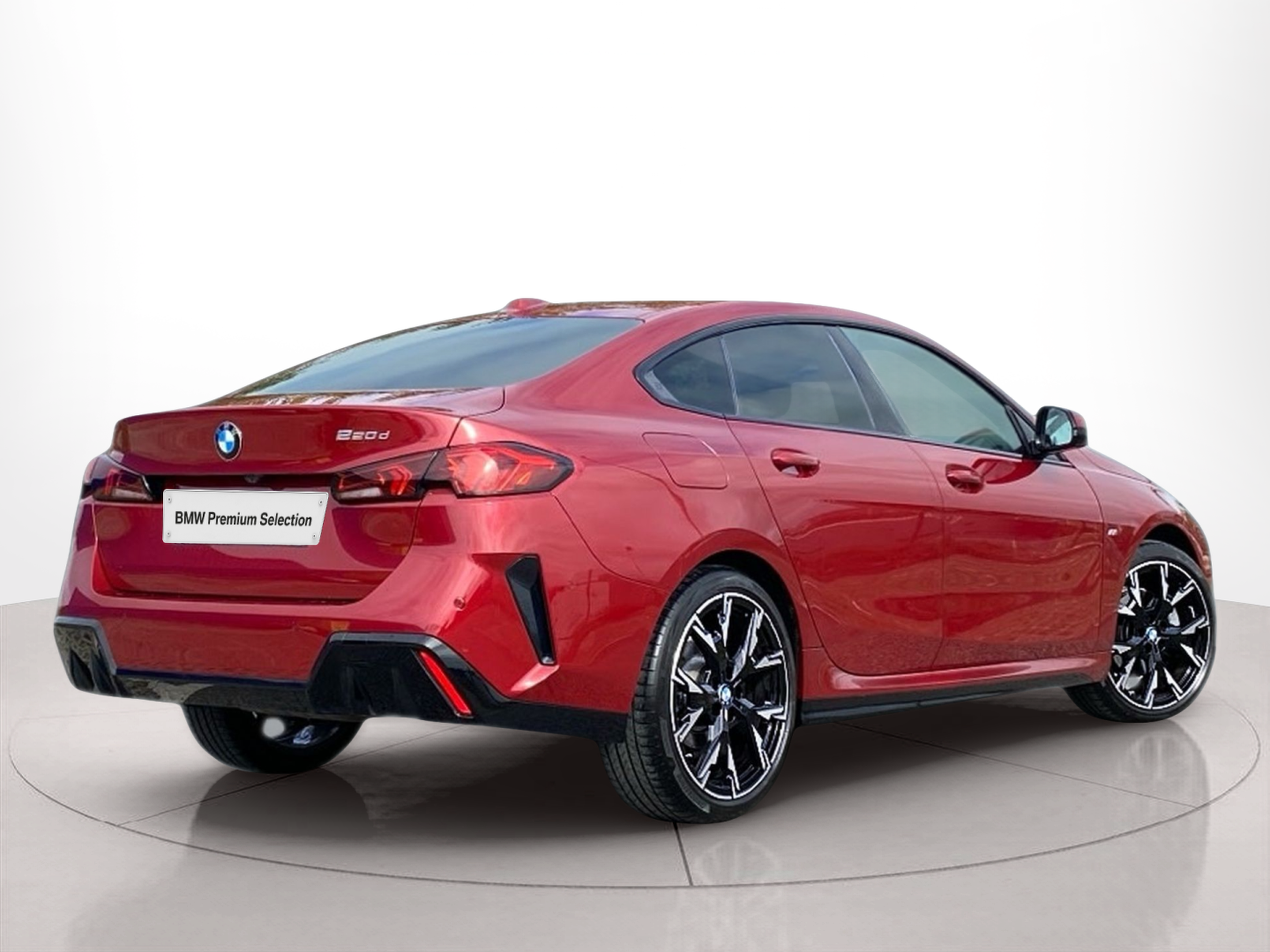 BMW Série 2 220d Gran Coupé color Rojo. Año 2025. 120KW(163CV). Diesel. En concesionario Caetano Baviera Cascais de Cascais