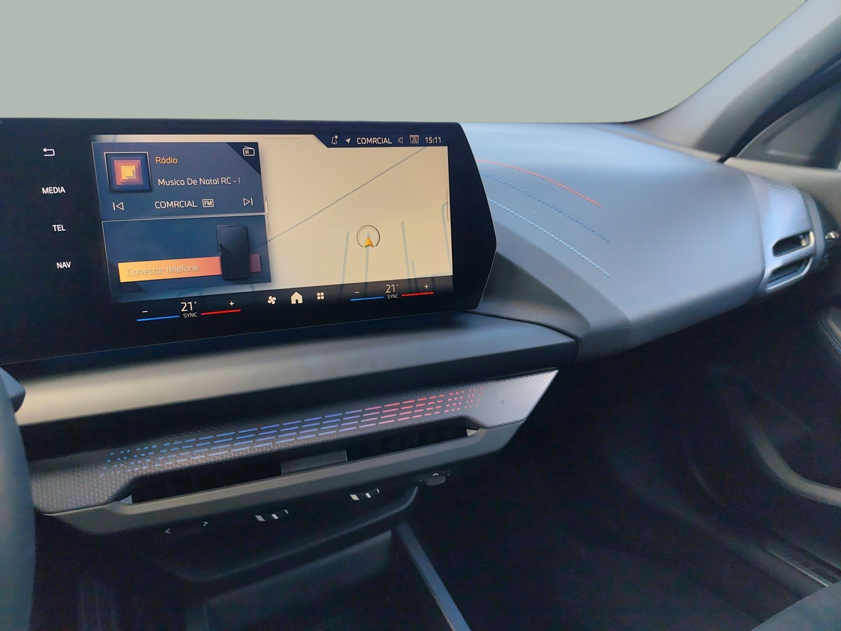 BMW Série 1 116i color Azul. Año 2025. 90KW(122CV). Gasolina. En concesionario Caetano Aveiro de Aveiro