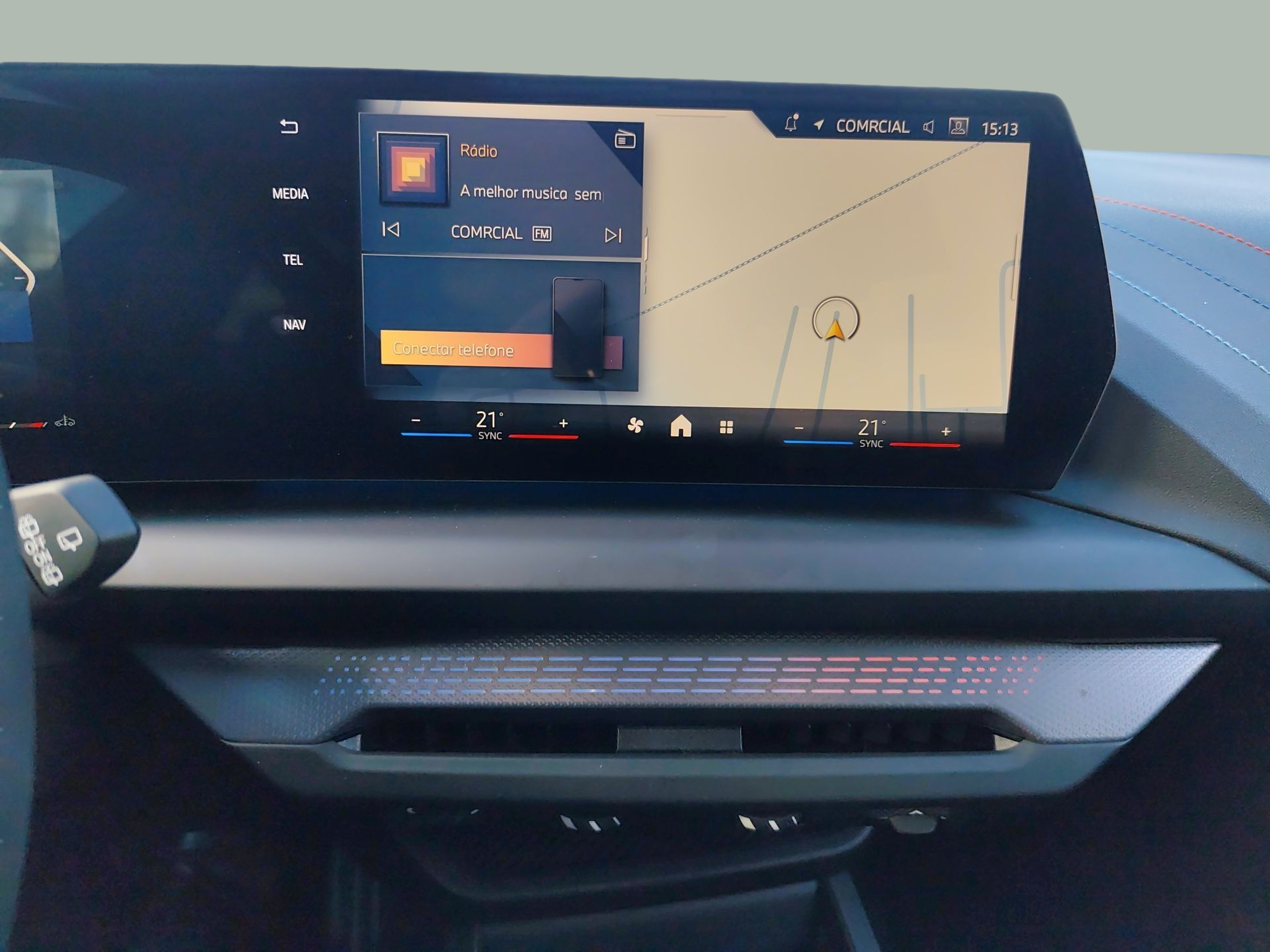 BMW Série 1 116i color Azul. Año 2025. 90KW(122CV). Gasolina. En concesionario Caetano Aveiro de Aveiro