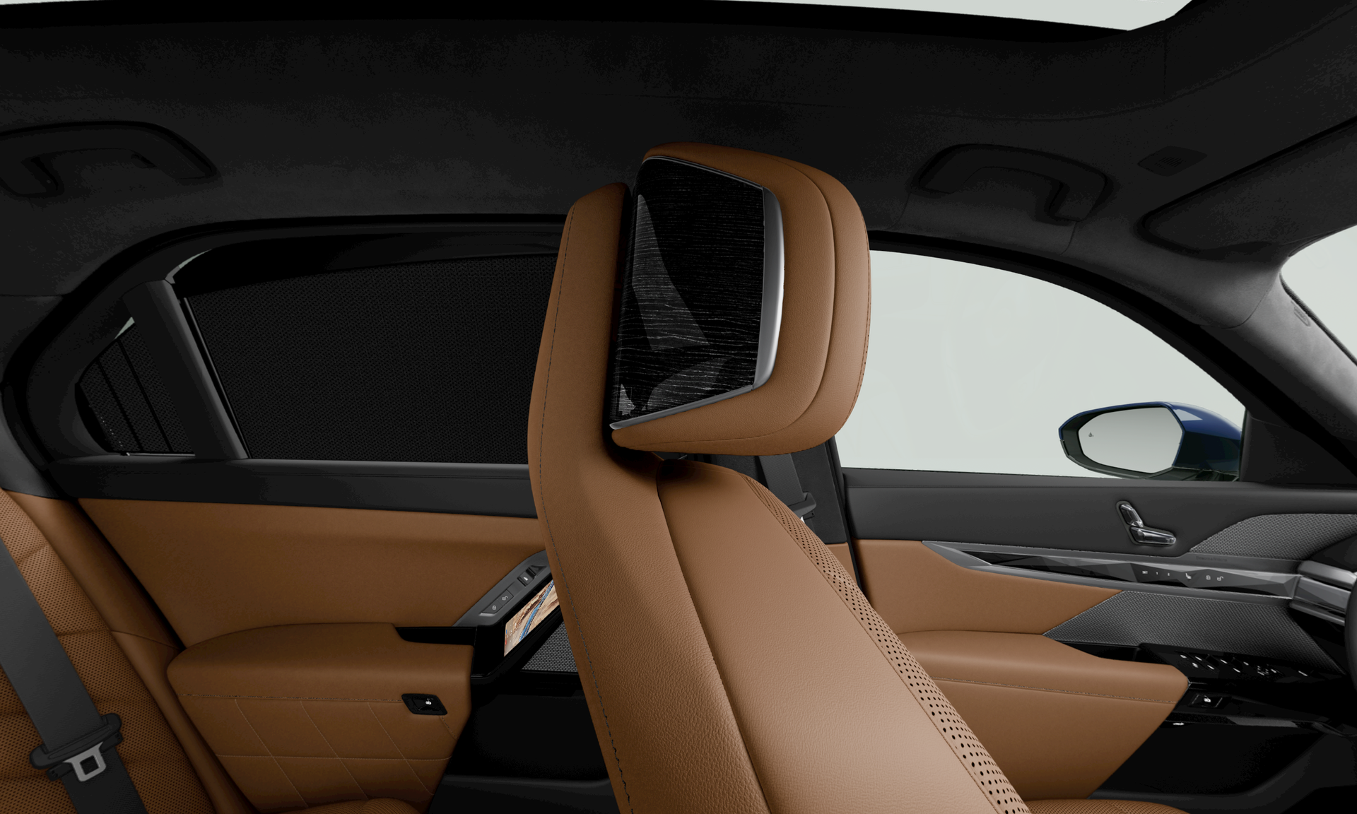 BMW Série 7 750e Berlina color Azul. Año 2025. 360KW(489CV). Elétrico / Gasolina Híbrido. En concesionario Caetano Aveiro de Aveiro