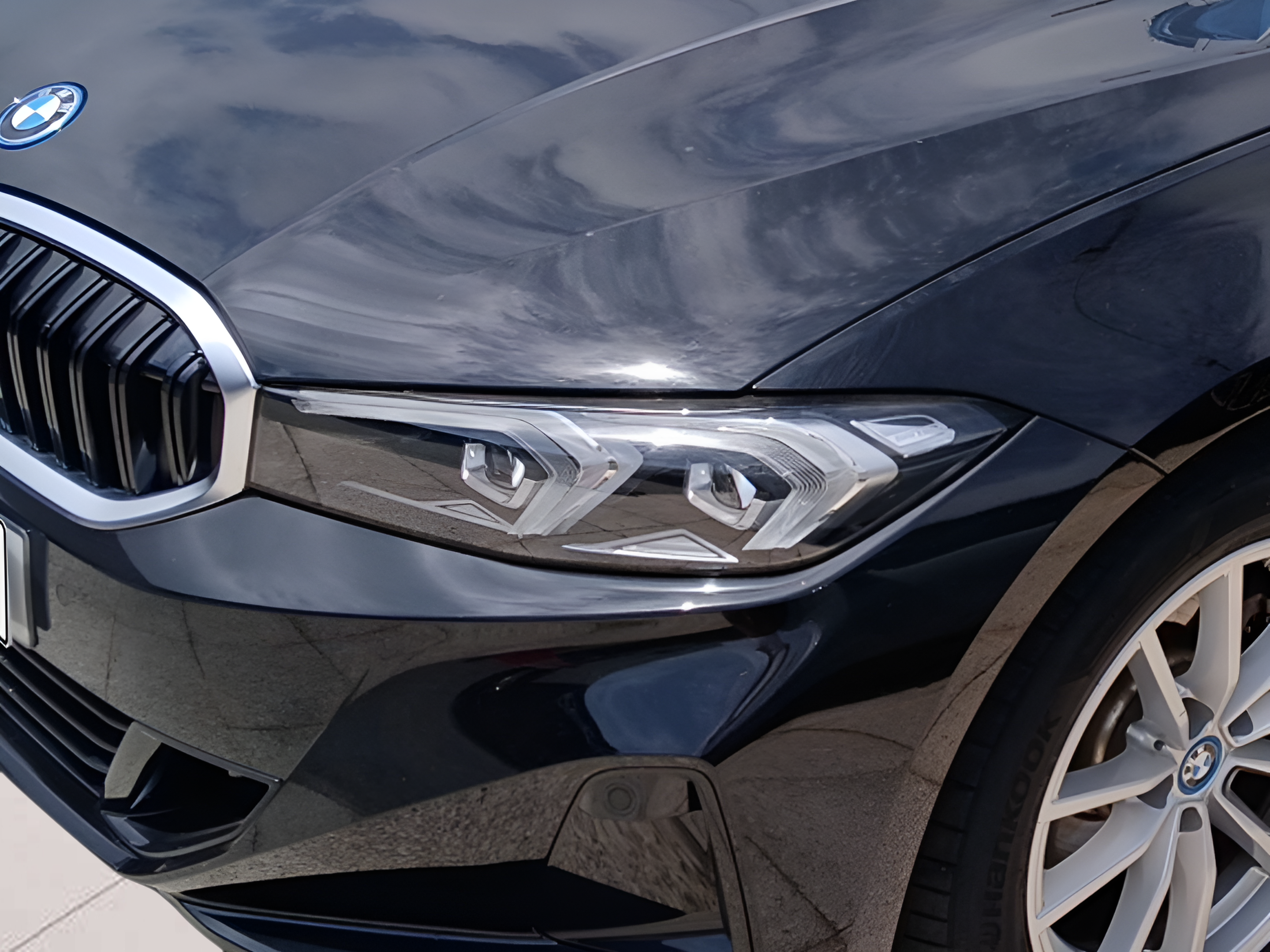 BMW Série 3 320e Touring color Negro. Año 2024. 150KW(204CV). Elétrico / Gasolina Híbrido. En concesionario Caetano Baviera Faro de Faro