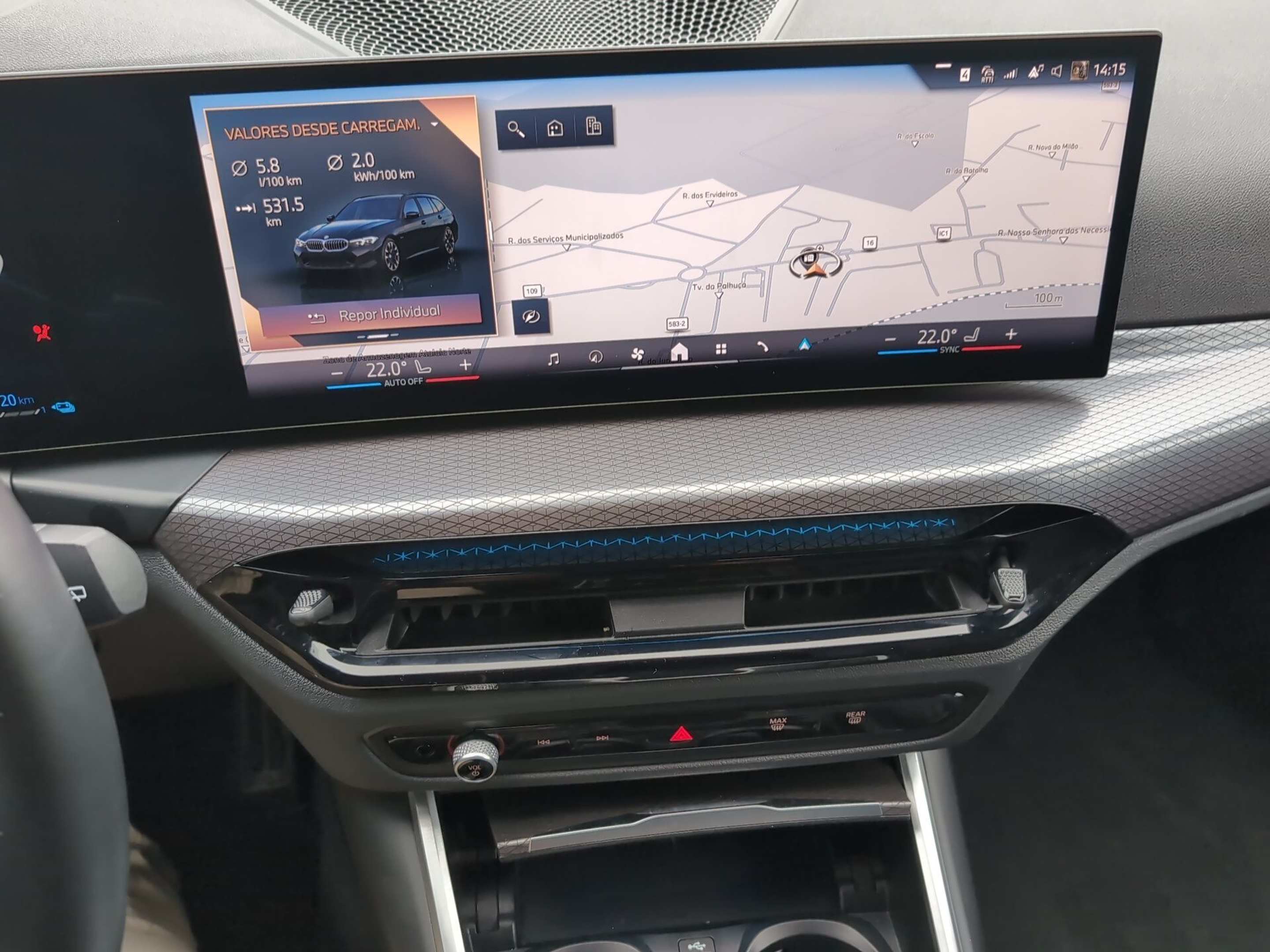 BMW Série 3 330e Touring color Negro. Año 2025. 215KW(292CV). Elétrico / Gasolina Híbrido. En concesionario Caetano Santa Maria da Feira de Santa Maria da Feira