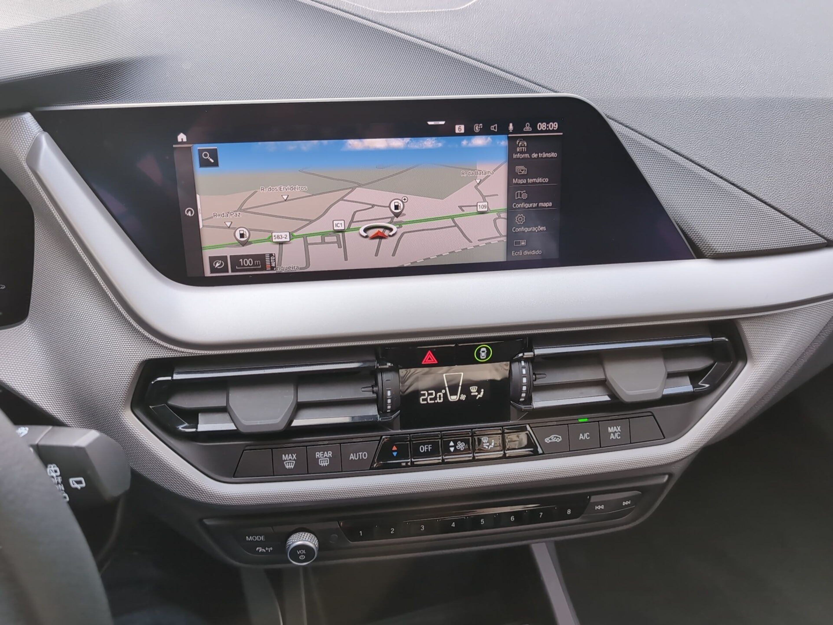 BMW Série 1 116i color Blanco. Año 2024. 80KW(109CV). Gasolina. En concesionario Caetano Aveiro de Aveiro