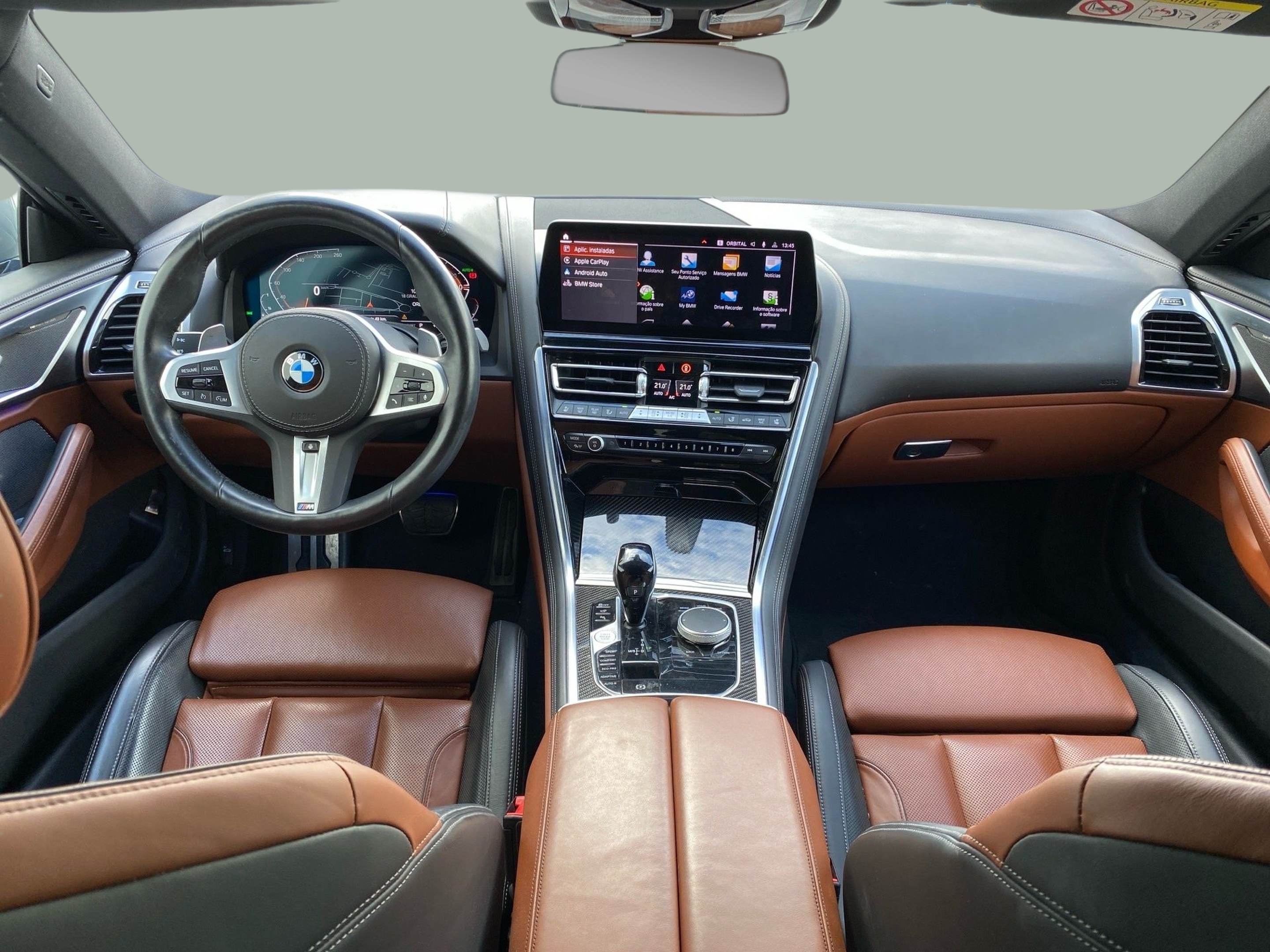 BMW Série 8 840d Berlina color Gris. Año 2023. 250KW(340CV). Diesel. En concesionario Caetano Baviera Cascais de Cascais