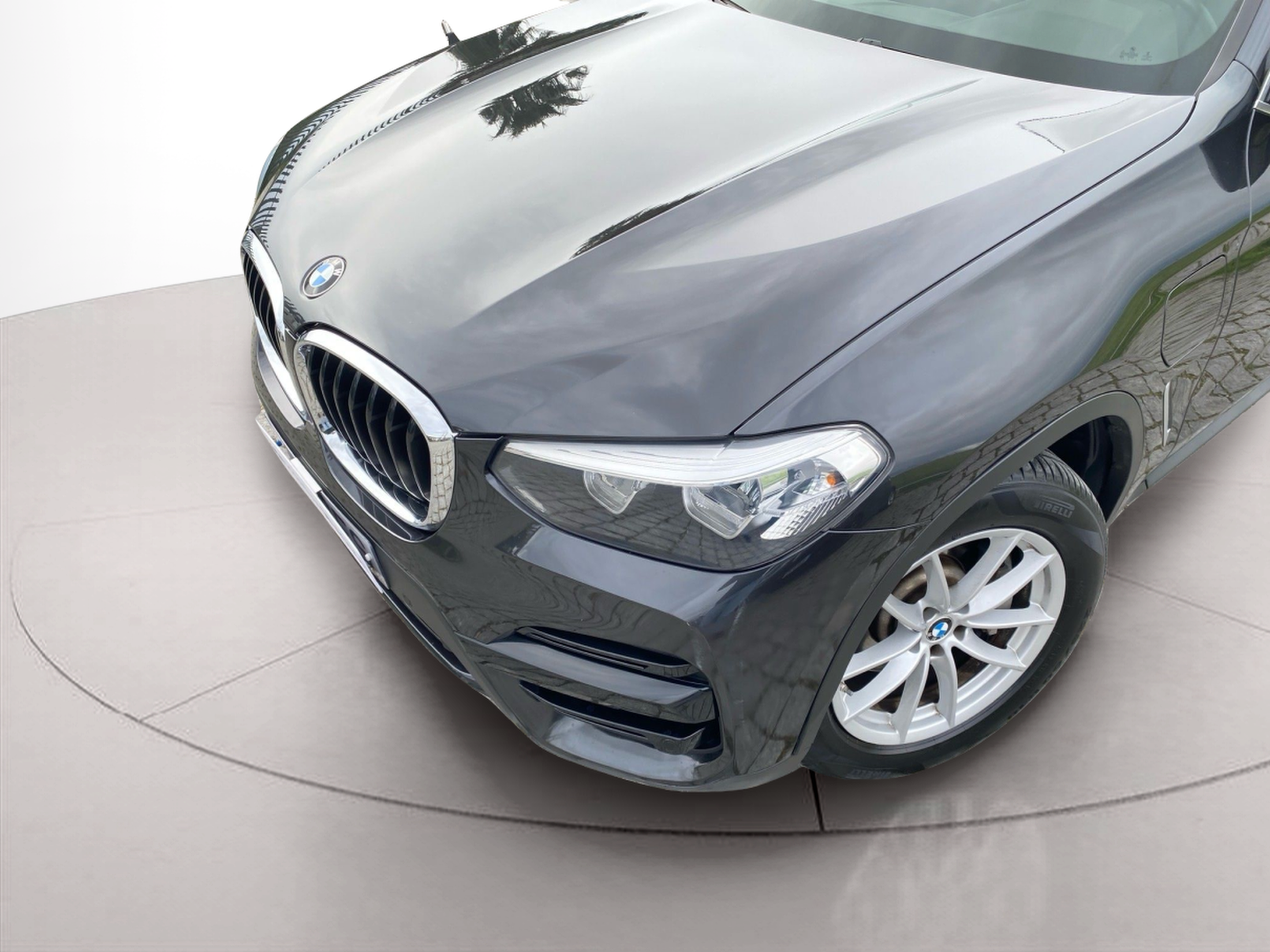 BMW X3 xDrive30e color Gris. Año 2020. 215KW(292CV). Elétrico / Gasolina Híbrido. En concesionario Caetano Lisboa de Lisboa