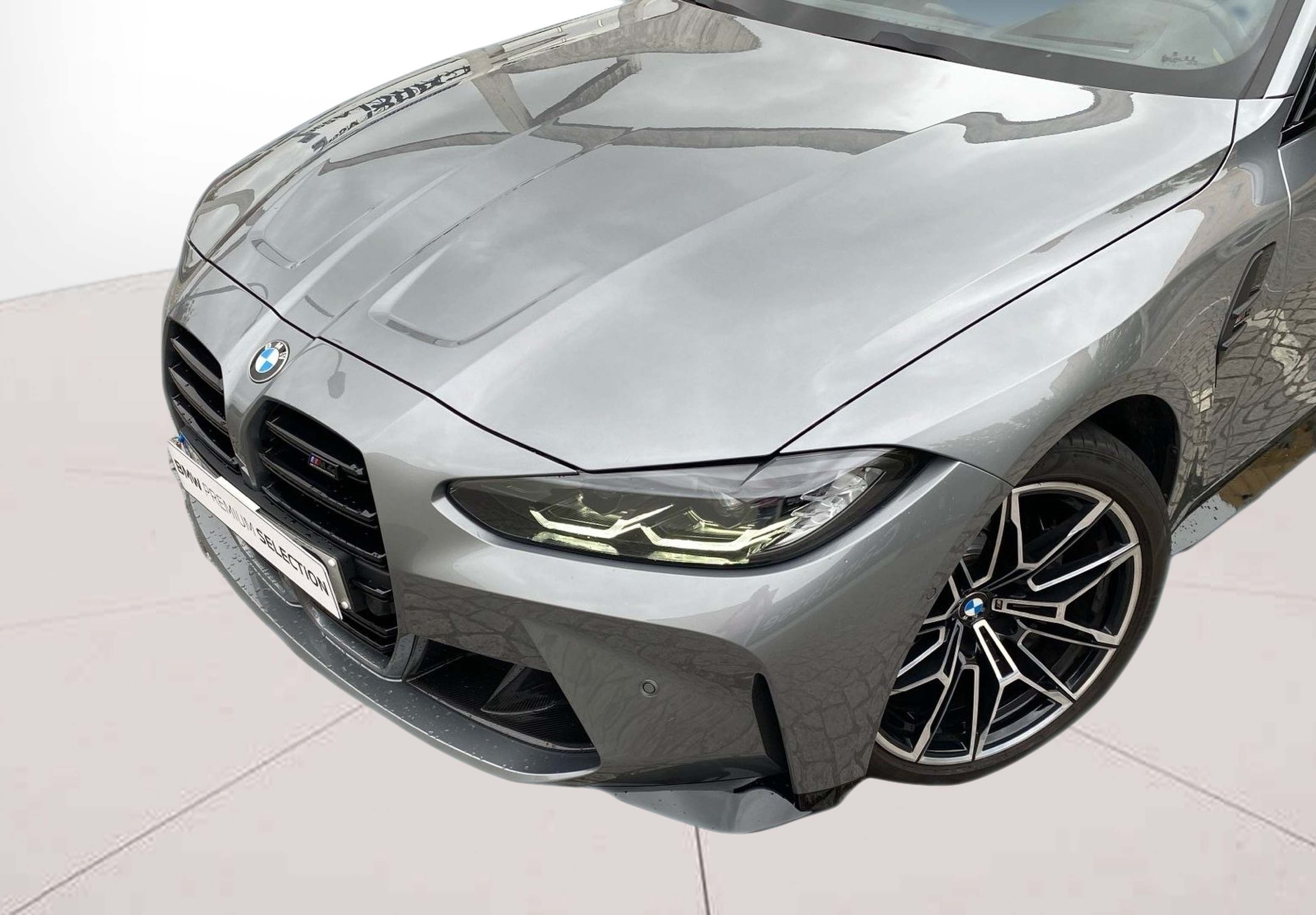 BMW M M4 Competition Coupé color Gris. Año 2023. 375KW(510CV). Gasolina. En concesionario Caetano Baviera Lisboa de Lisboa