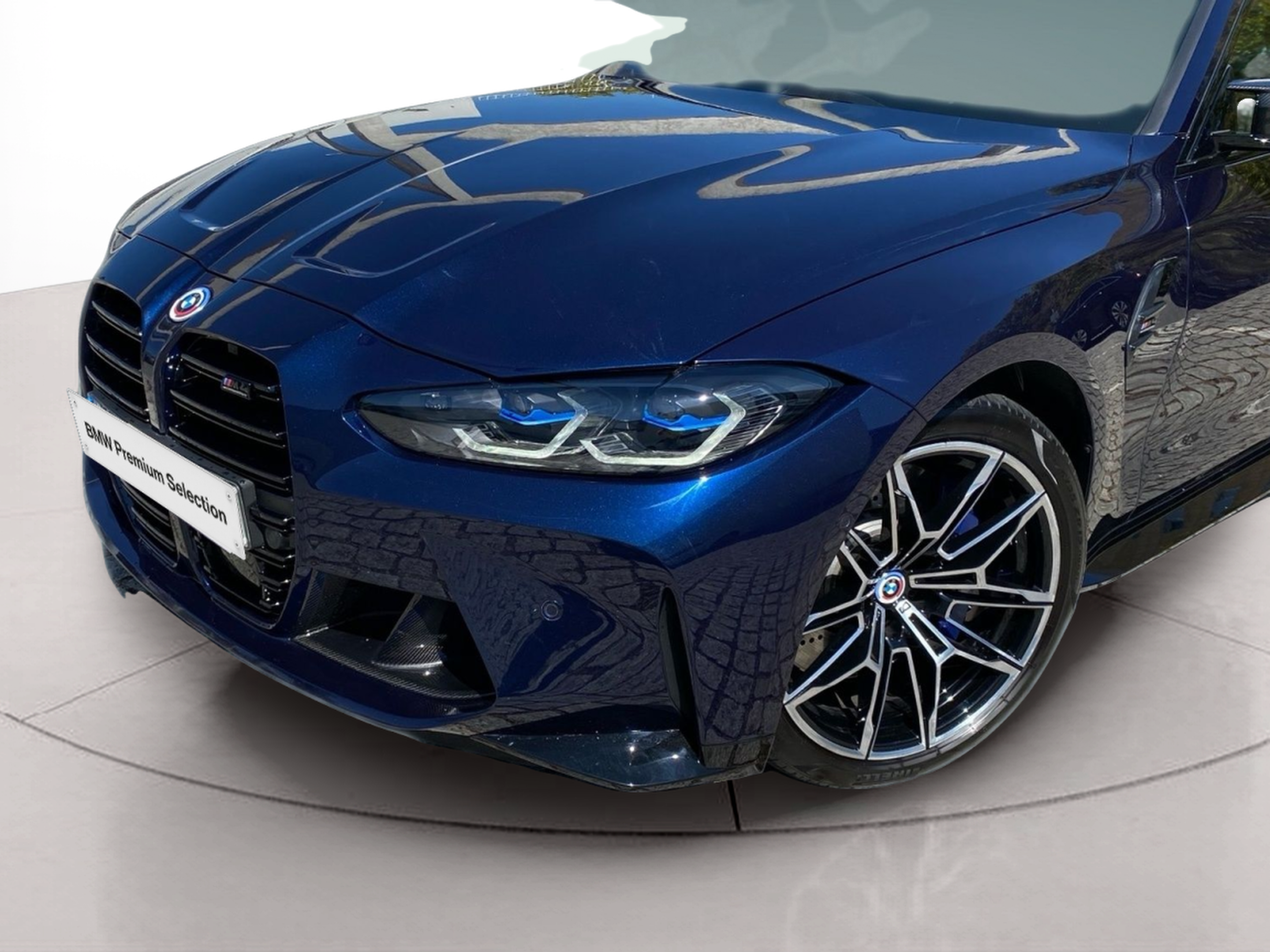 BMW M M4 Competition Coupé color Azul. Año 2023. 375KW(510CV). Gasolina. En concesionario Caetano Baviera Lisboa de Lisboa
