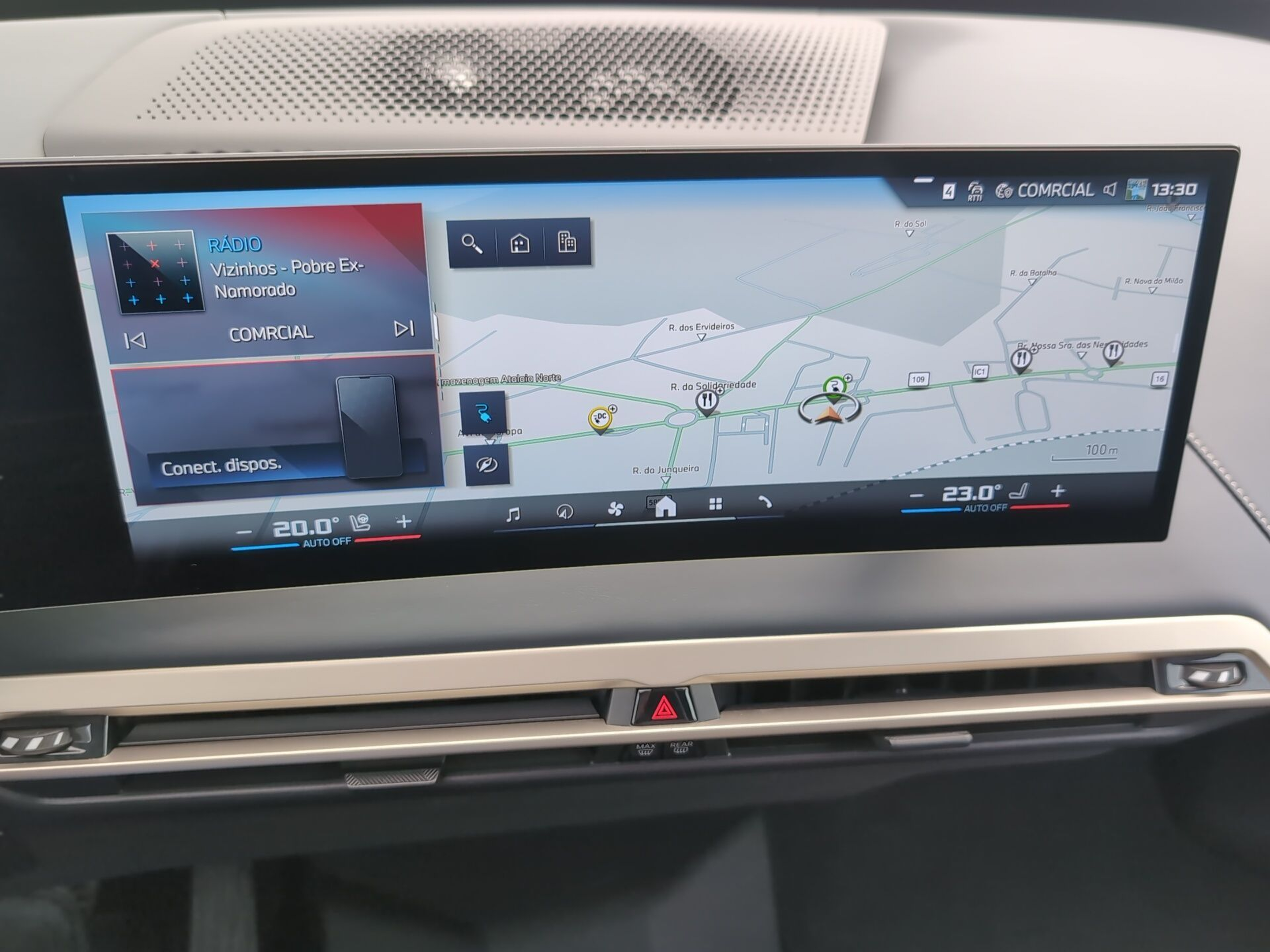 BMW iX M60 color Azul. Año 2023. 455KW(619CV). Elétrico. En concesionario Caetano Aveiro de Aveiro