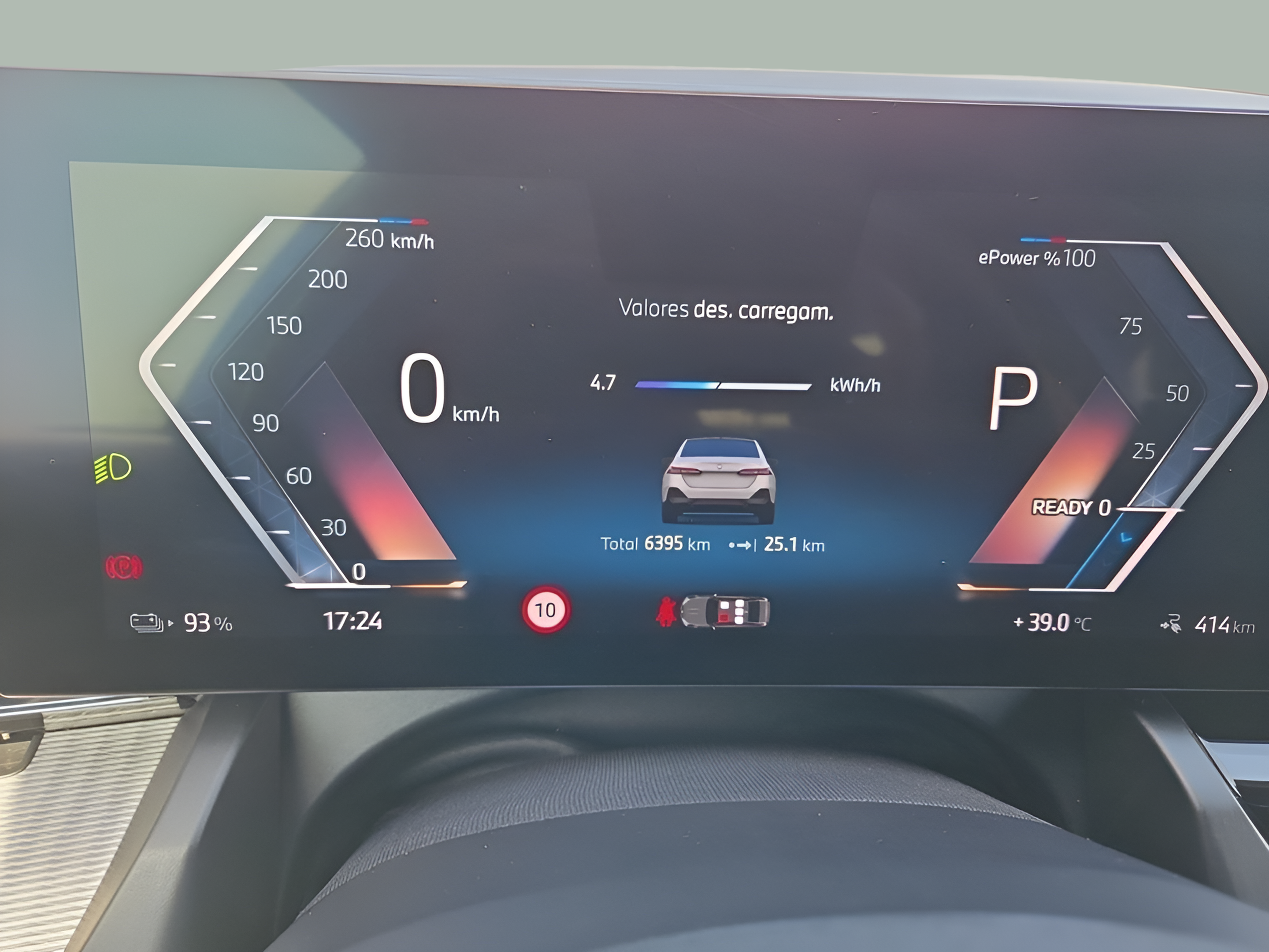 BMW i5 eDrive40 color Blanco. Año 2025. 250KW(340CV). Elétrico. En concesionario Caetano Baviera Faro de Faro