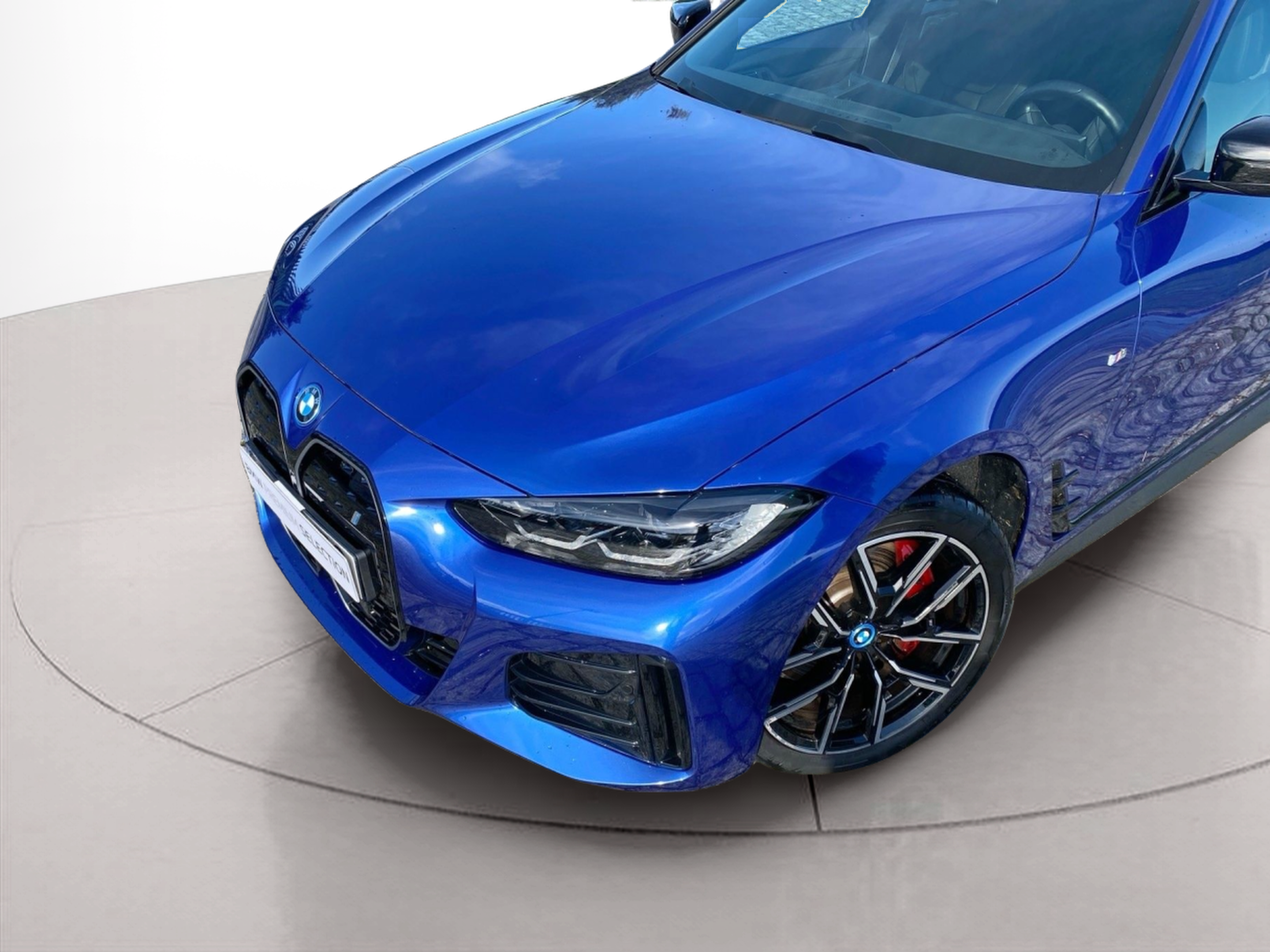 BMW i4 i4 eDrive35 color Azul. Año 2023. 210KW(286CV). Elétrico. En concesionario Caetano Lisboa de Lisboa