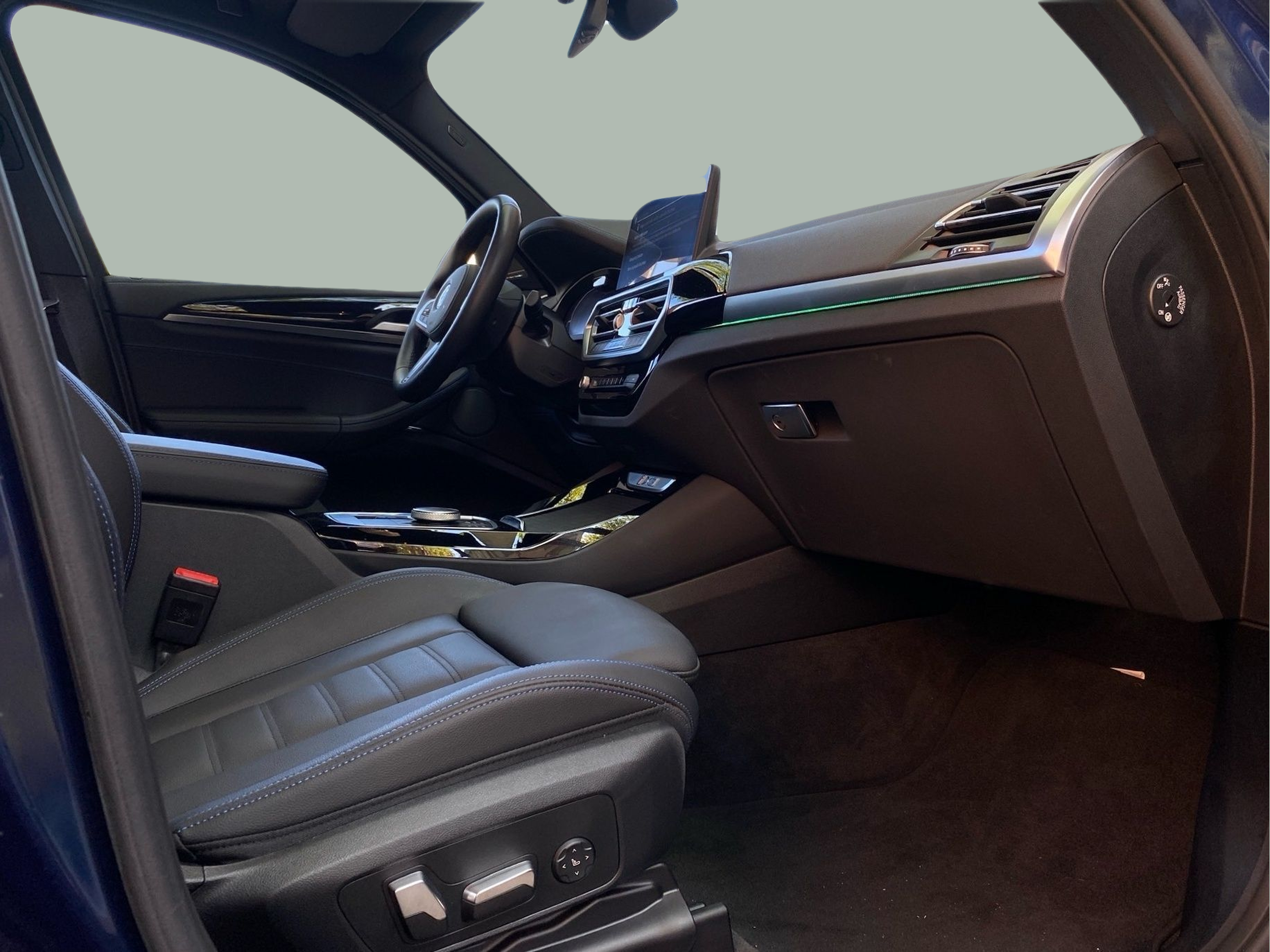 BMW iX3 iX3 80 kWh color Azul. Año 2023. 210KW(286CV). Elétrico. En concesionario Caetano Lisboa de Lisboa