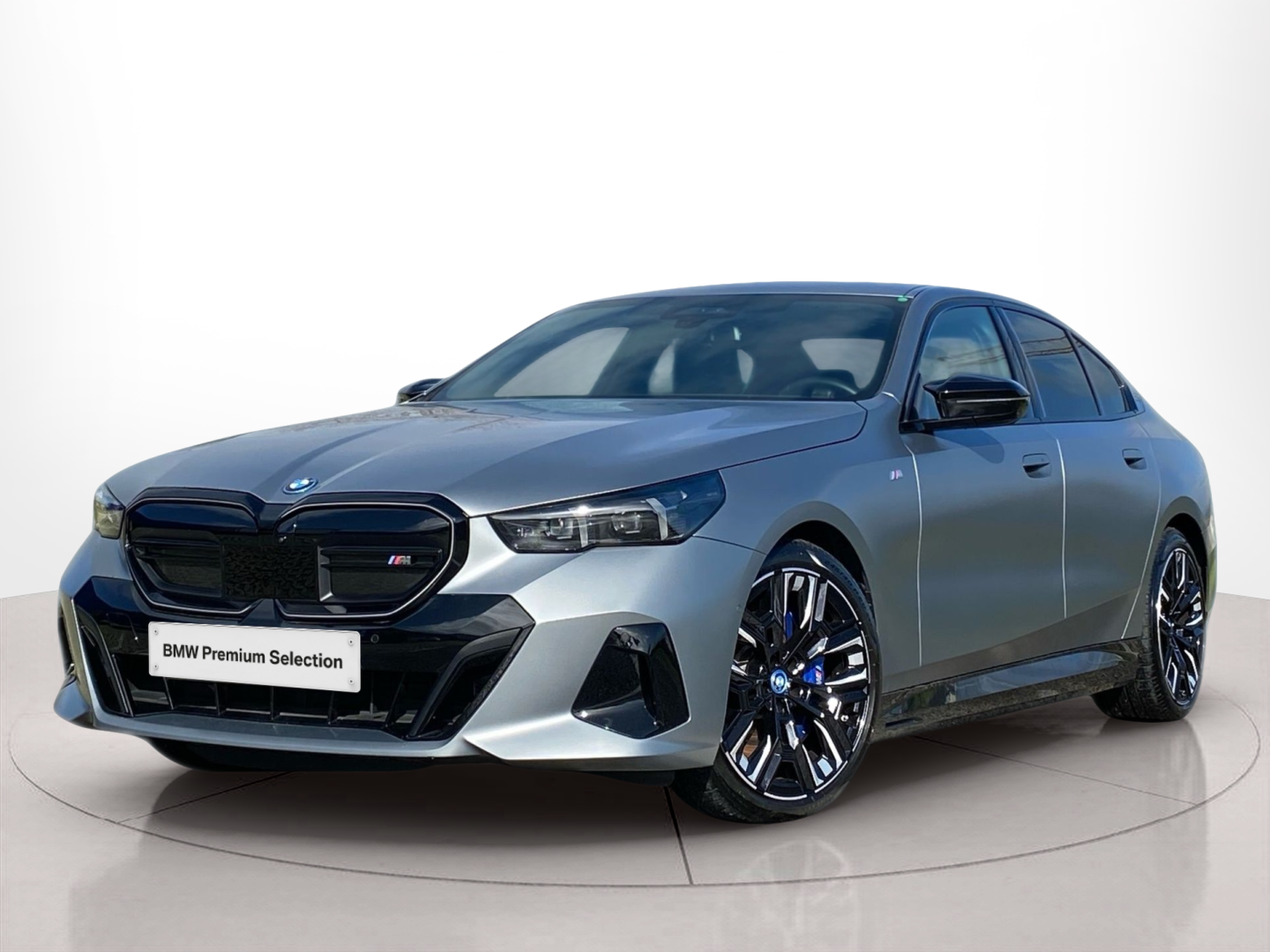 Fotos de BMW i5 M60 color Gris. Año 2023. 442KW(601CV). Elétrico. En concesionario Caetano Cascais de Cascais