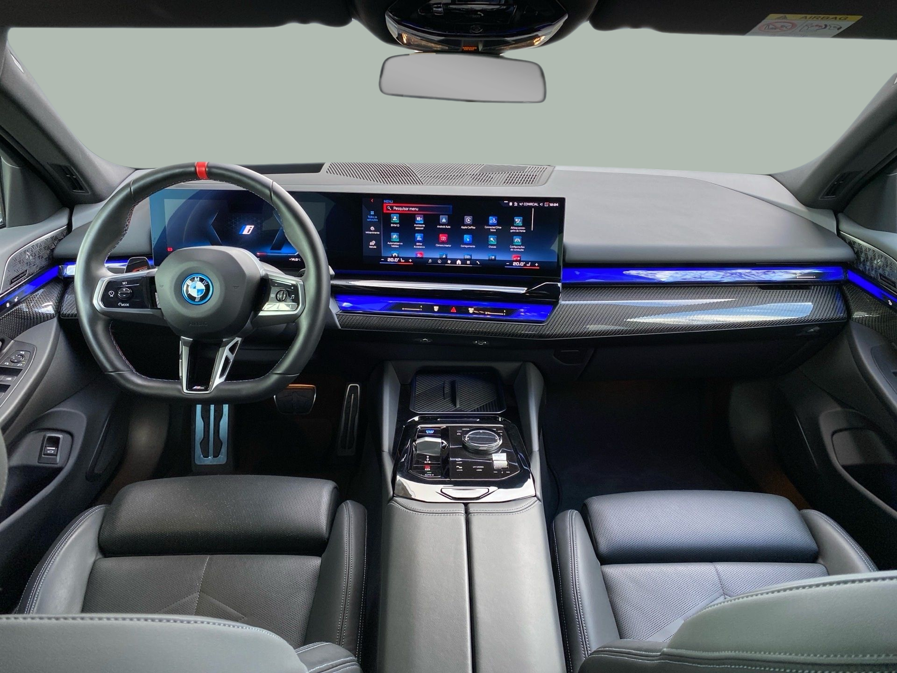 BMW i5 M60 color Gris. Año 2023. 442KW(601CV). Elétrico. En concesionario Caetano Cascais de Cascais