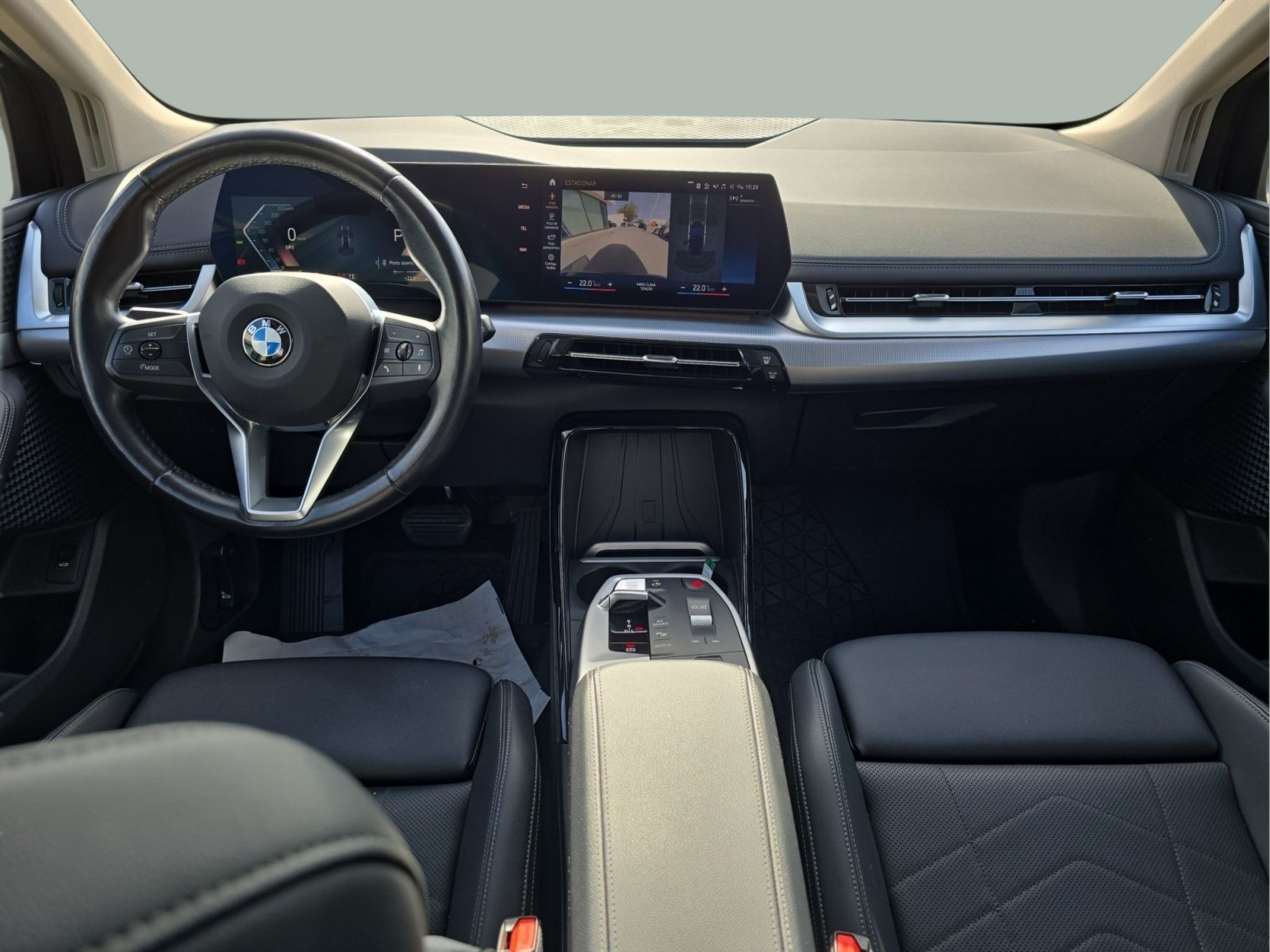 BMW Série 2 218d Active Tourer color Negro. Año 2022. 110KW(150CV). Diesel. En concesionario MCoutinho Bomcar Leiria de Leiria