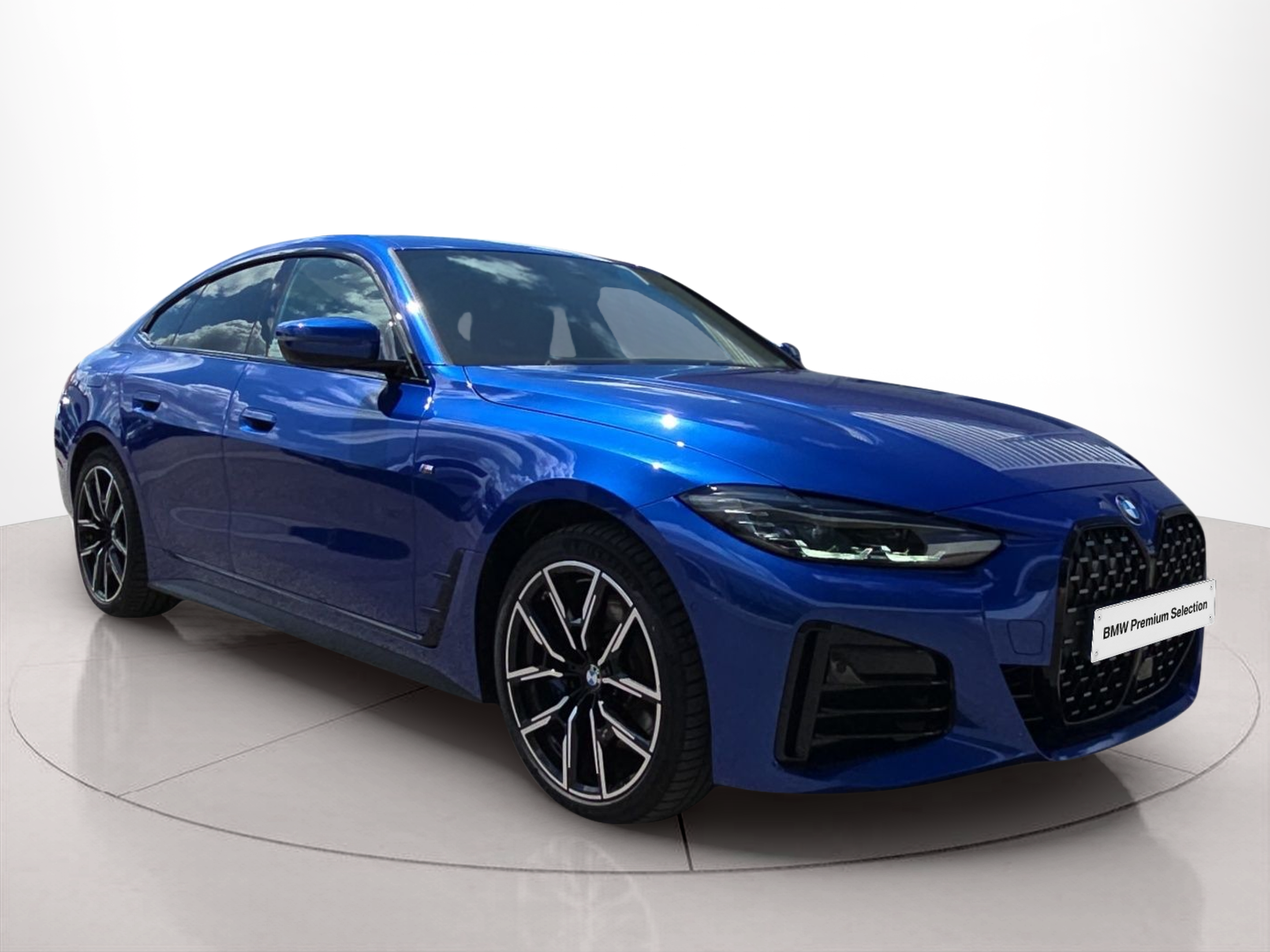 BMW Série 4 420d Berlina color Azul. Año 2023. 140KW(190CV). Diesel. En concesionario MCoutinho Bomcar Leiria de Leiria