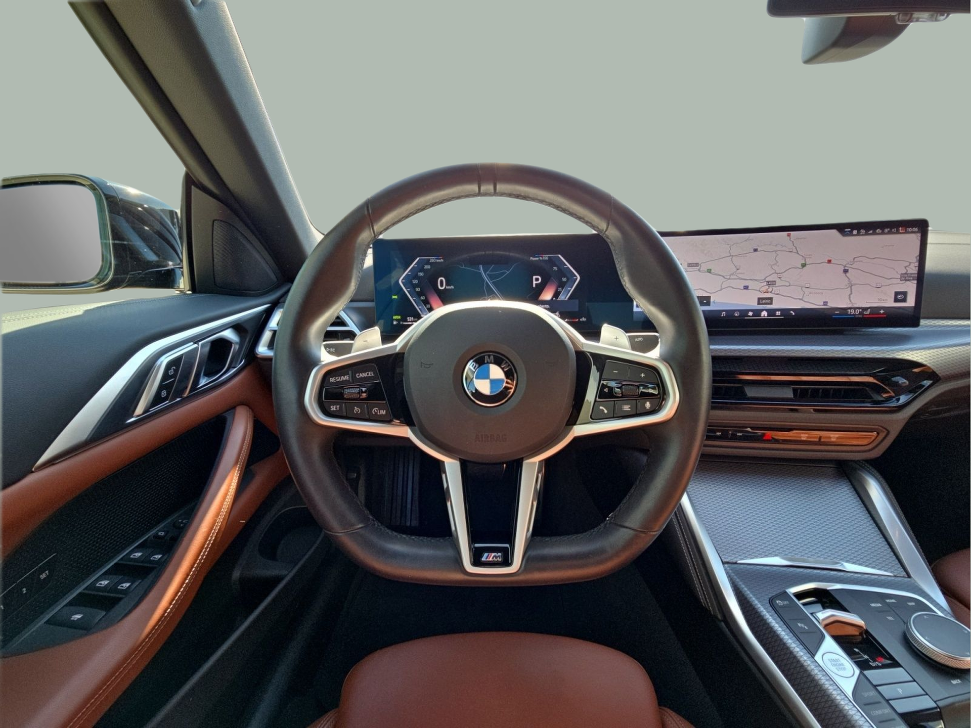 BMW Série 4 430d Cabrio color Negro. Año 2024. 210KW(286CV). Diesel. En concesionario MCoutinho Bomcar Leiria de Leiria