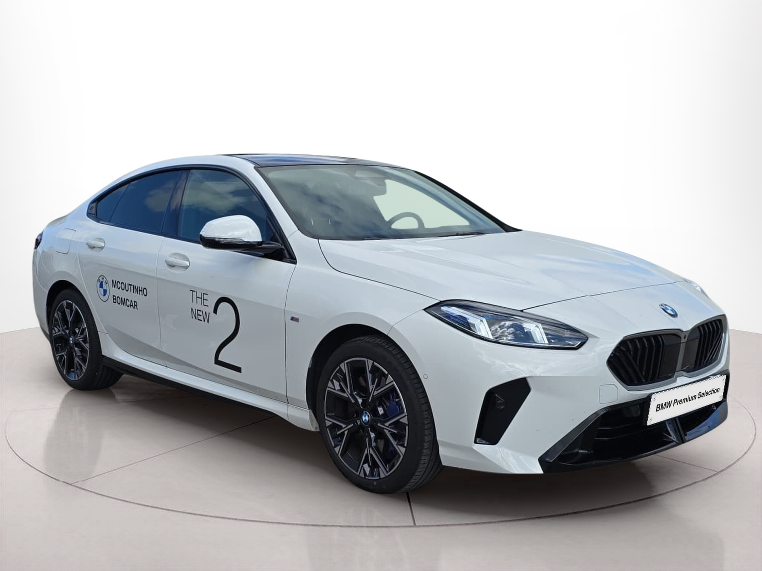 BMW Série 2 220d Gran Coupé color Blanco. Año 2025. 125KW(170CV). Gasolina. En concesionario MCoutinho Bomcar Leiria de Leiria
