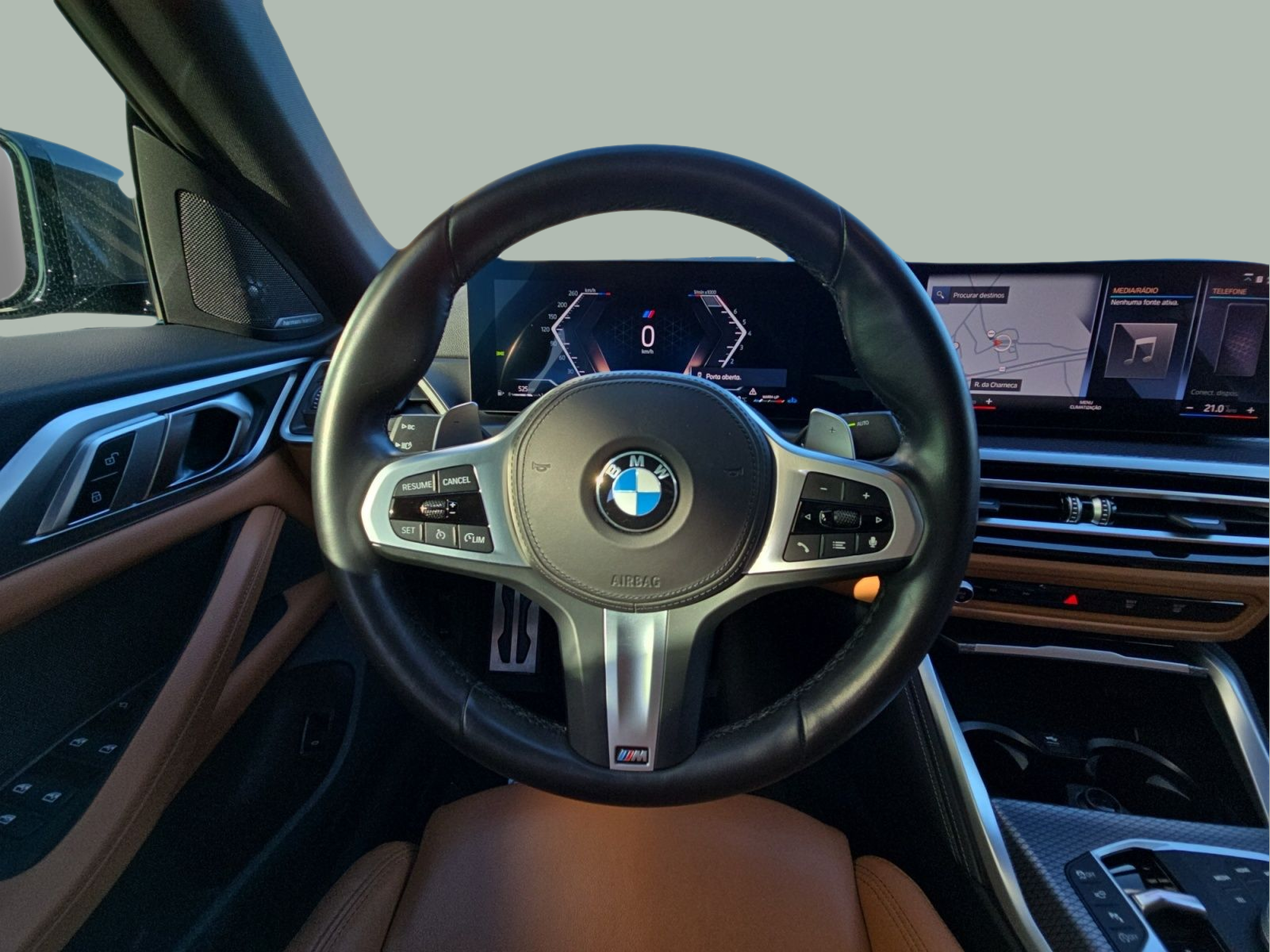 BMW Série 4 430i Gran Coupe color Gris. Año 2023. 190KW(258CV). Gasolina. En concesionario MCoutinho Bomcar Leiria de Leiria