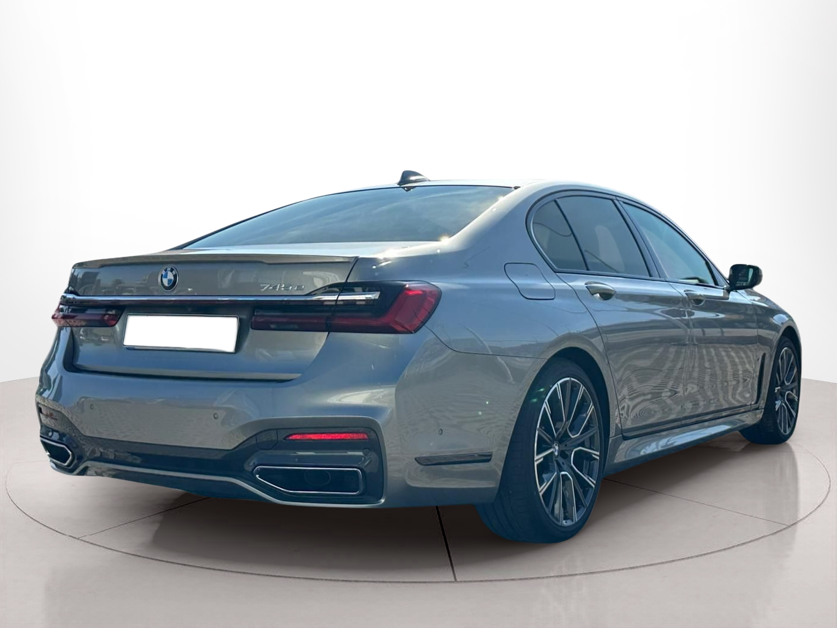 BMW Série 7 745e Berlina color Gris. Año 2020. 290KW(394CV). Elétrico / Gasolina Híbrido. En concesionario MCoutinho - Vila Real de Vila Real