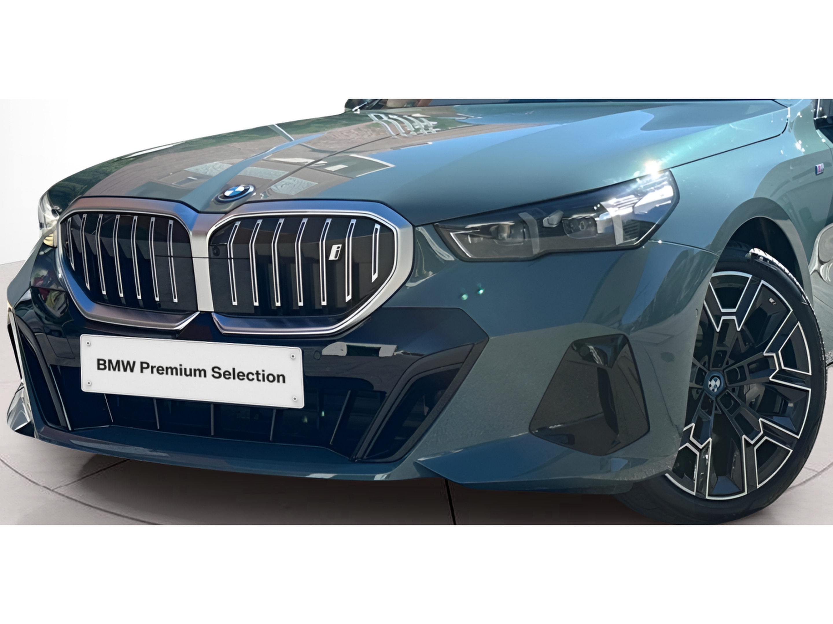 BMW i5 eDrive40 color Verde. Año 2024. 250KW(340CV). Elétrico. En concesionario MCoutinho - Vila Real de Vila Real