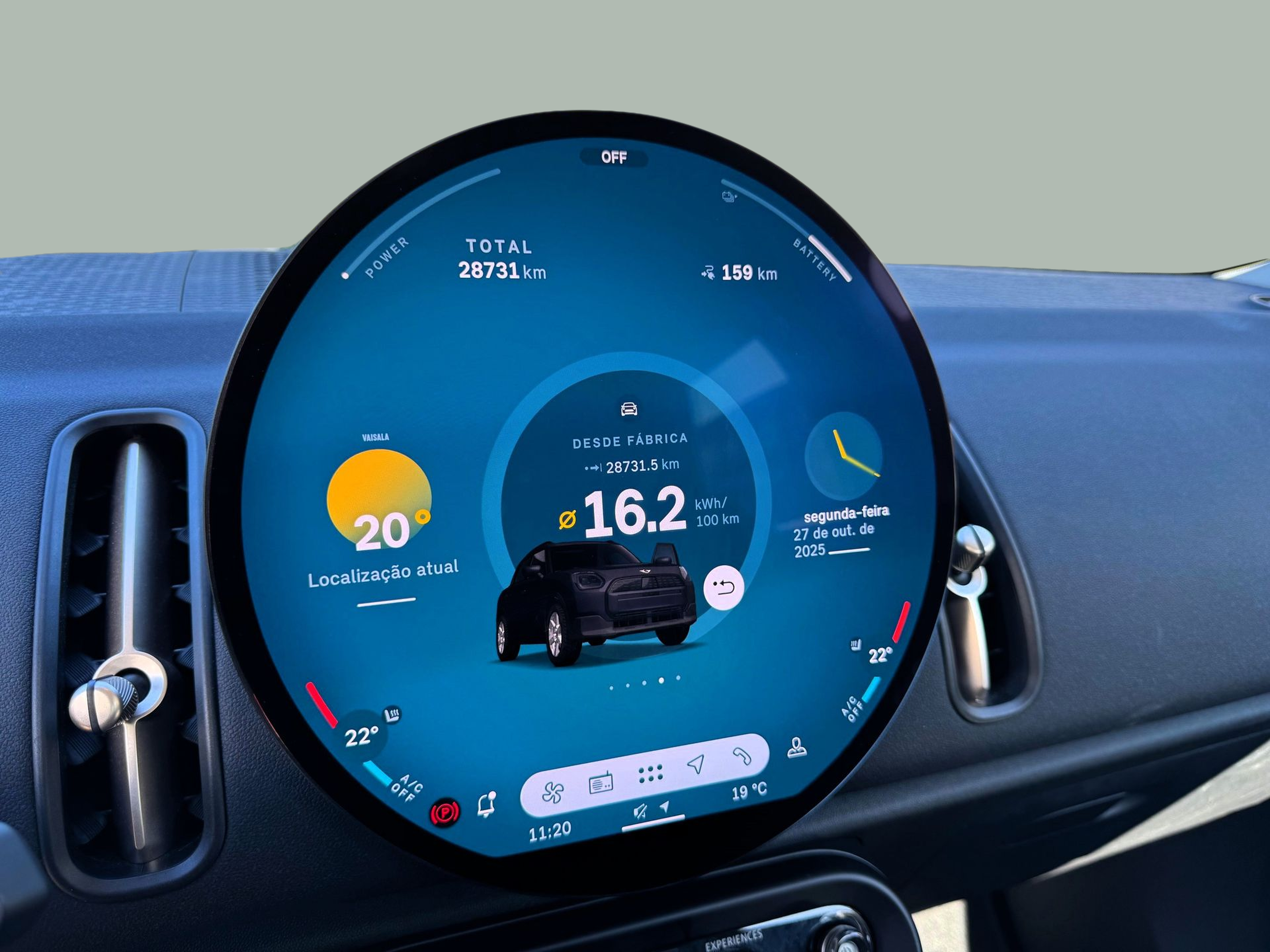 fotoG 14 del MINI Countryman Eléctrico E 150 kW (204 CV) 204cv Elétrico de 2024 em Oeiras