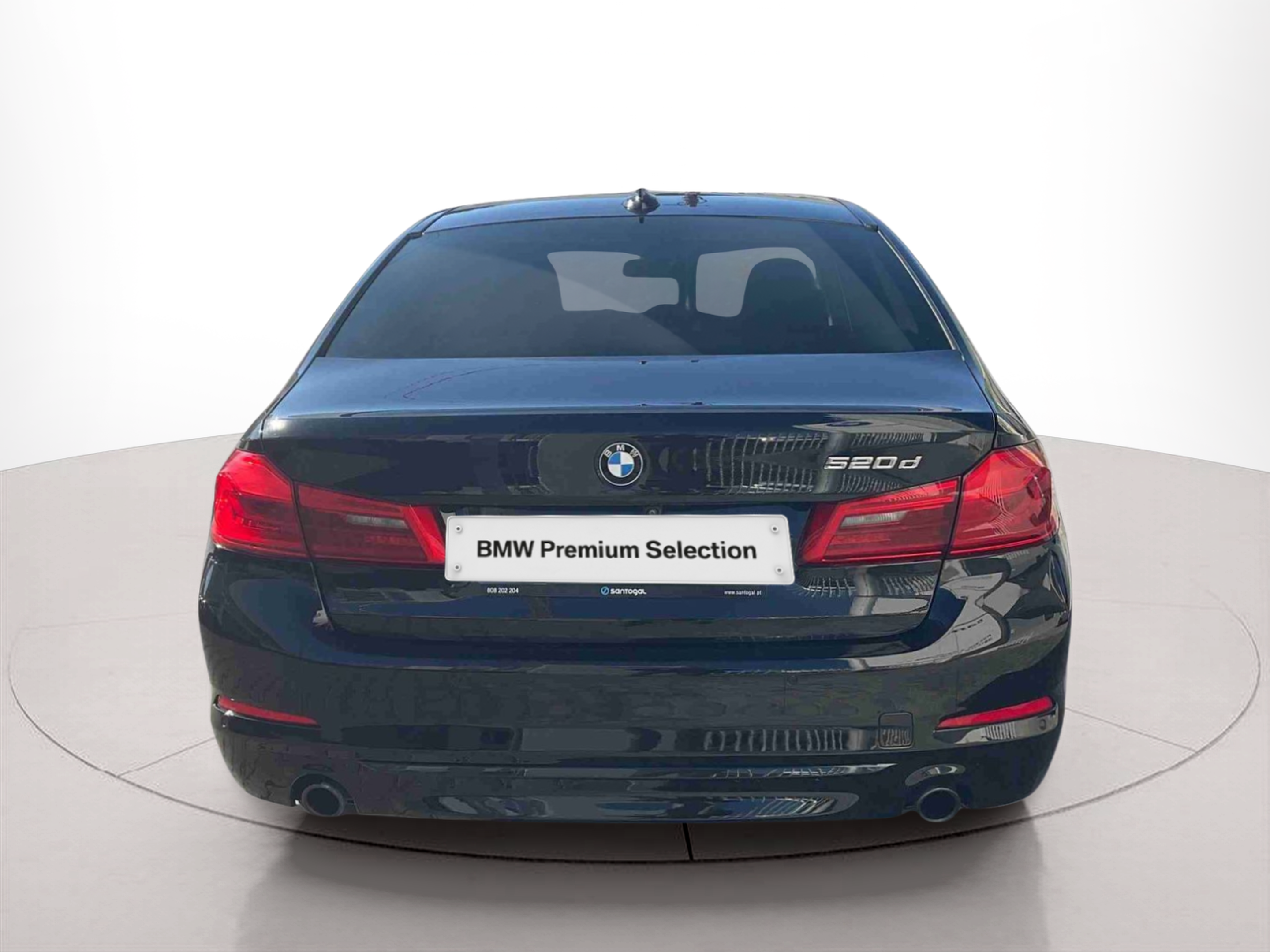 Fotos de BMW Série 5 520d Berlina color Negro. Año 2019. 140KW(190CV). Diesel. En concesionario Santogal Setúbal de Setúbal