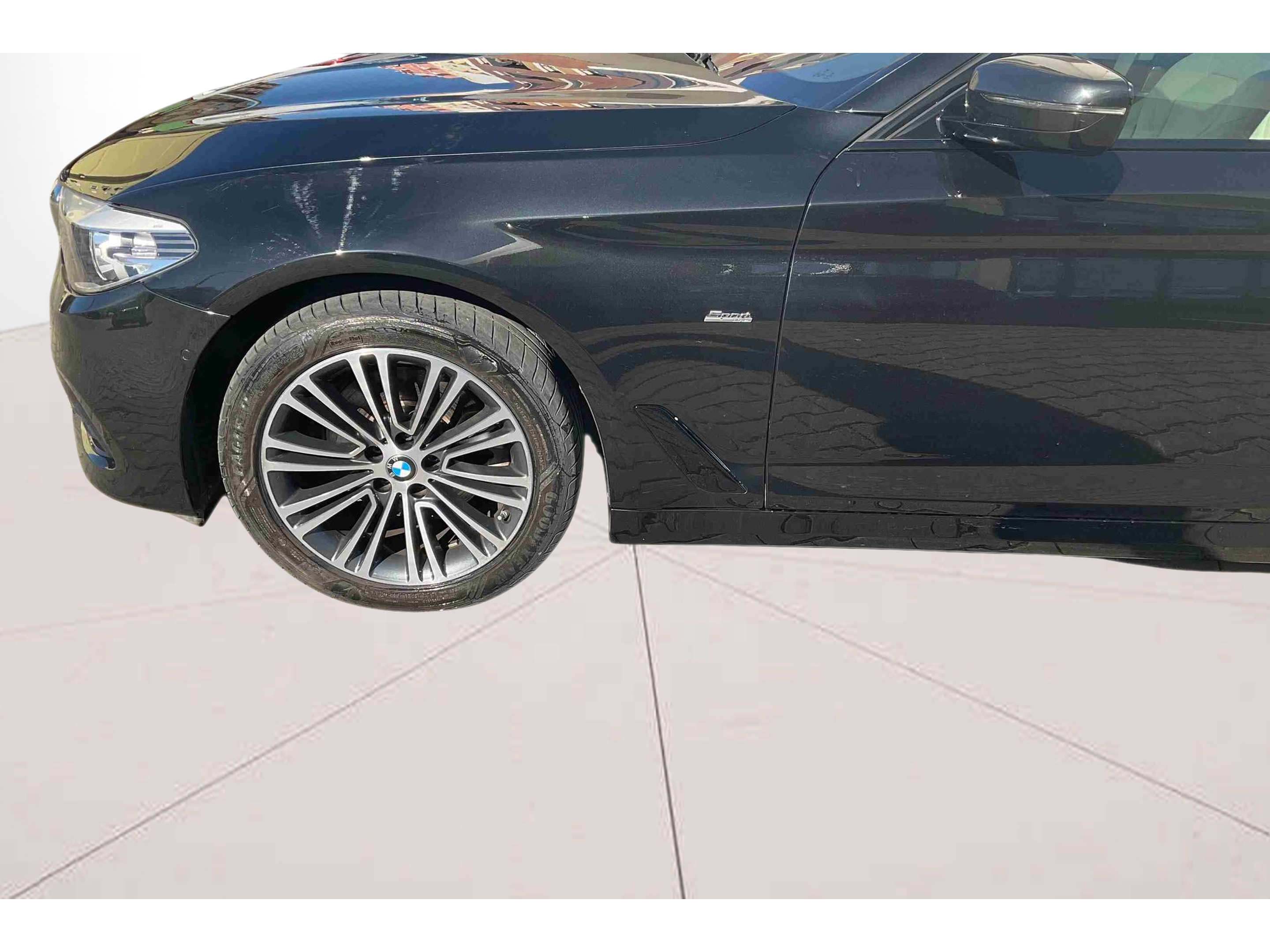 BMW Série 5 520d Berlina color Negro. Año 2019. 140KW(190CV). Diesel. En concesionario Santogal Setúbal de Setúbal