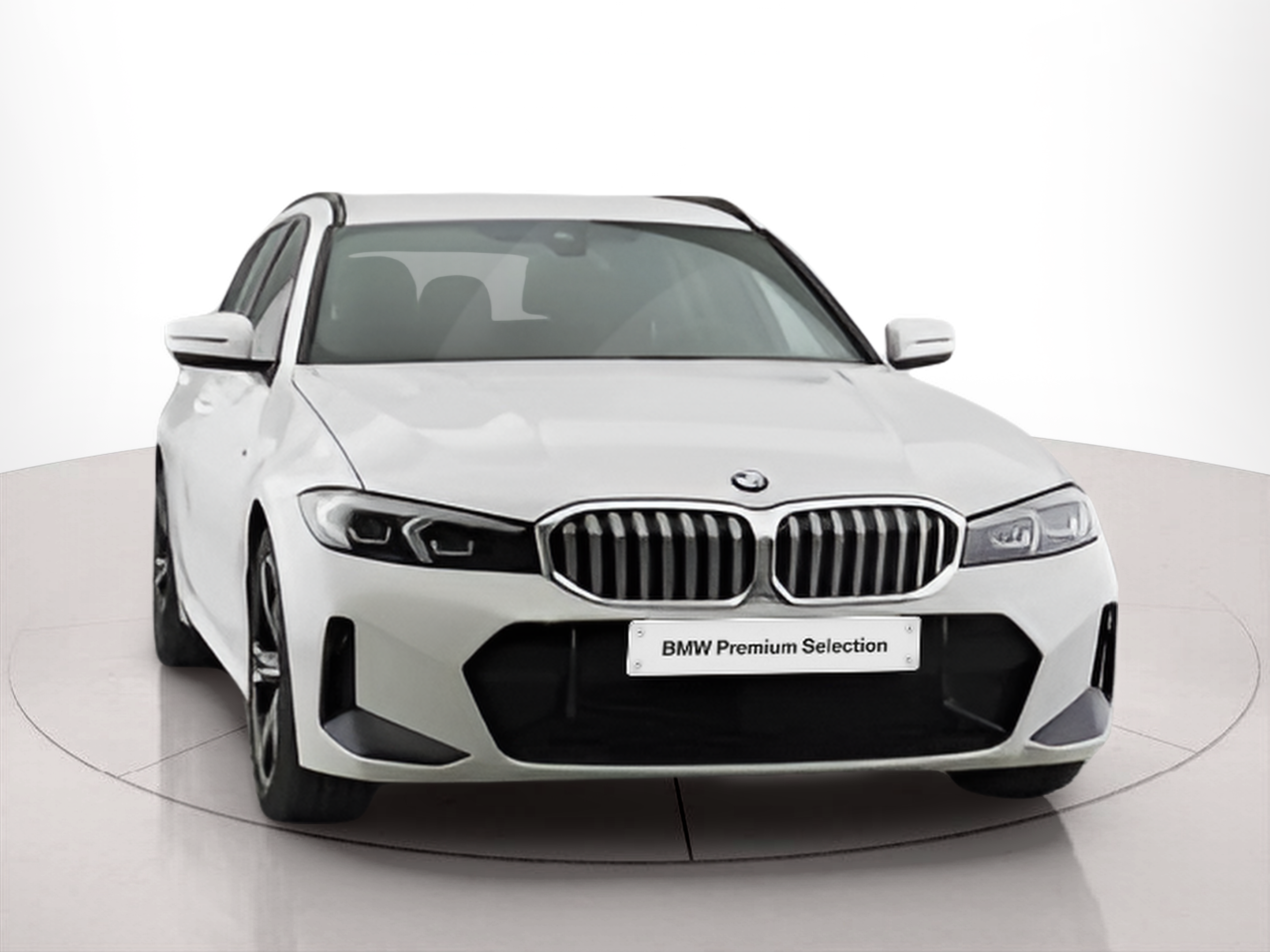 BMW Série 3 320d Touring color Blanco. Año 2023. 140KW(190CV). Diesel. En concesionario Santogal Setúbal de Setúbal