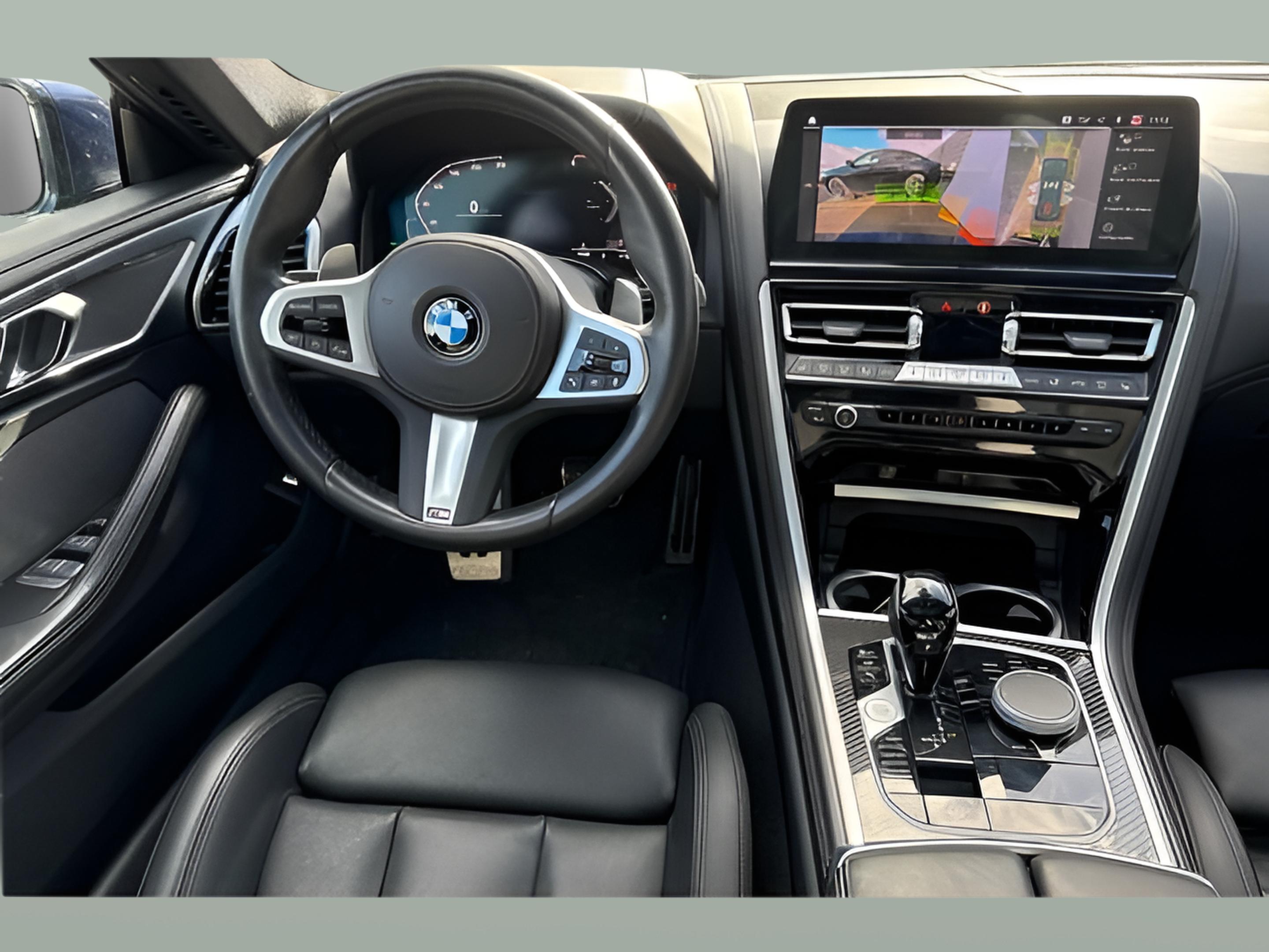BMW Série 8 840d Coupe color Azul. Año 2023. 250KW(340CV). Diesel. En concesionario Santogal Praça de Espanha - Lisboa de Lisboa