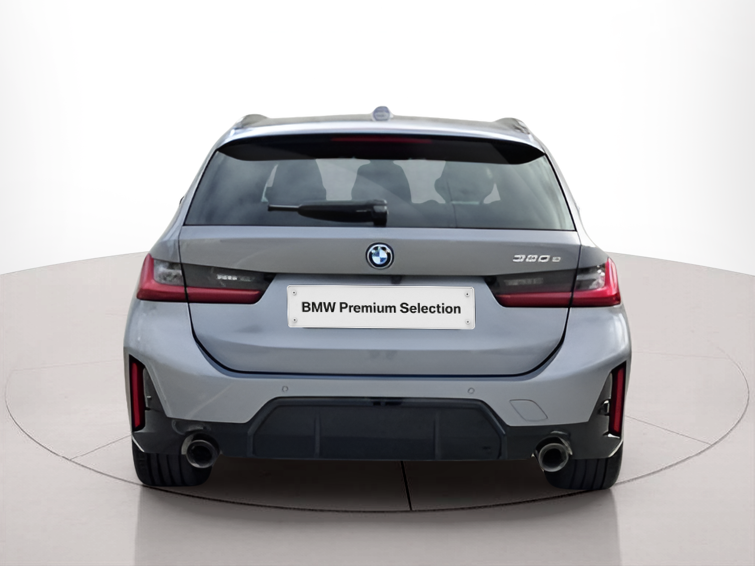 BMW Série 3 320e Touring color Gris. Año 2024. 150KW(204CV). Elétrico / Gasolina Híbrido. En concesionario Santogal Carnaxide de Oeiras