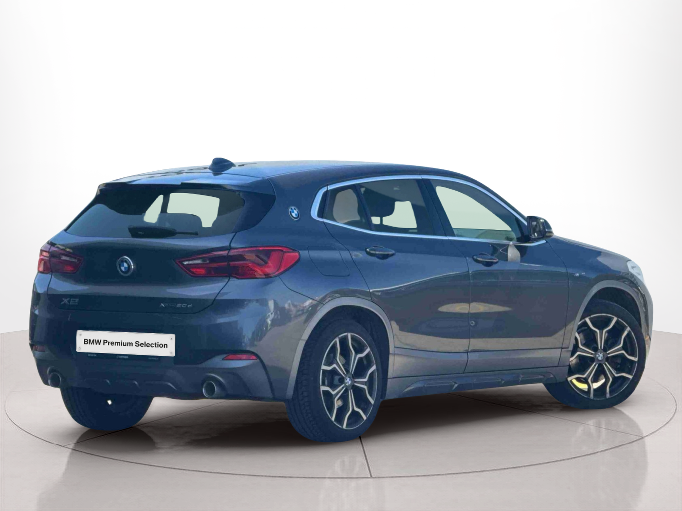 BMW X2 xDrive20d color Gris. Año 2018. 140KW(190CV). Diesel. En concesionario Santogal Praça de Espanha - Lisboa de Lisboa