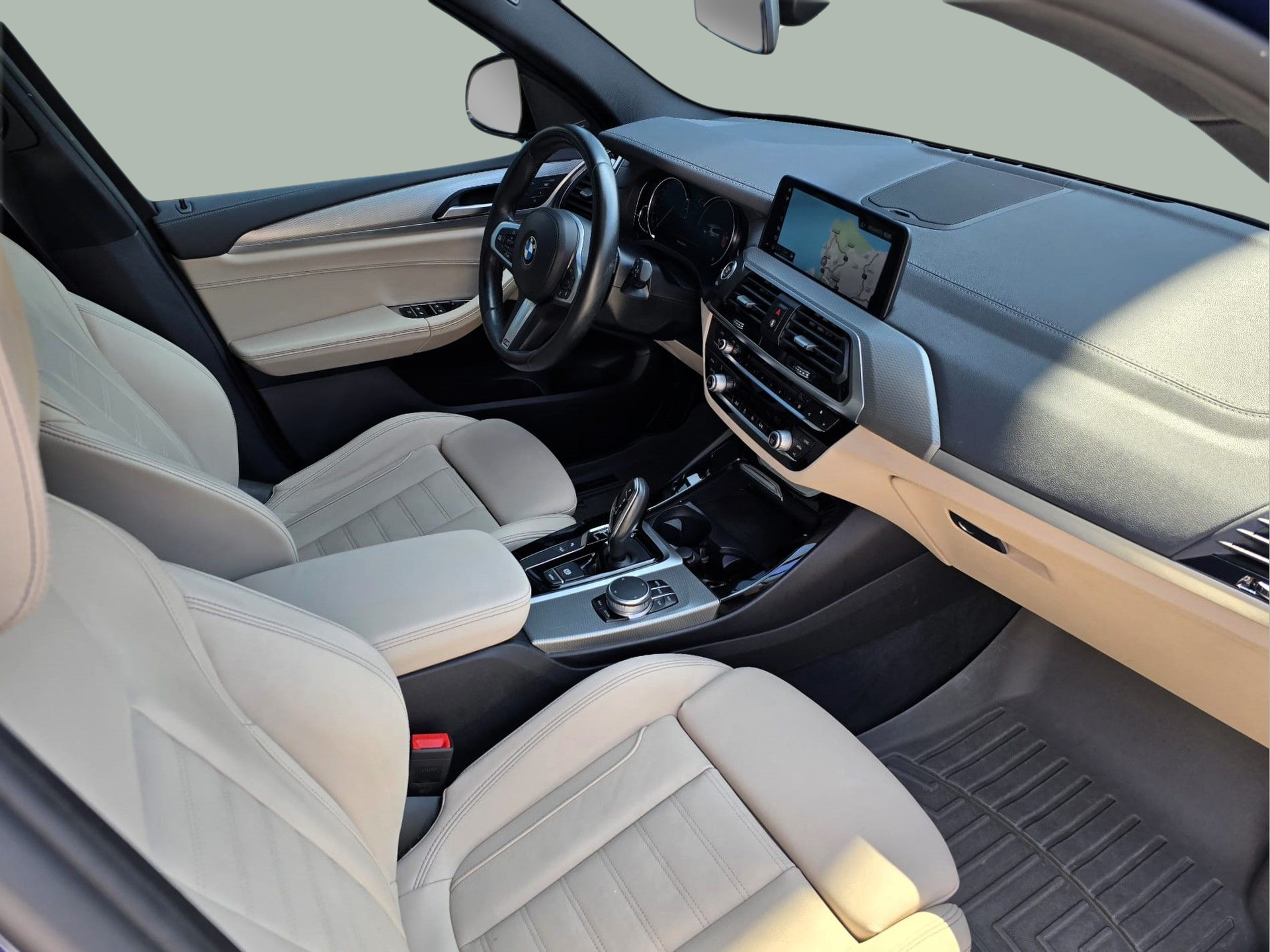 BMW X3 xDrive30d color Azul. Año 2018. 195KW(265CV). Diesel. En concesionario Santogal Oeiras de Oeiras
