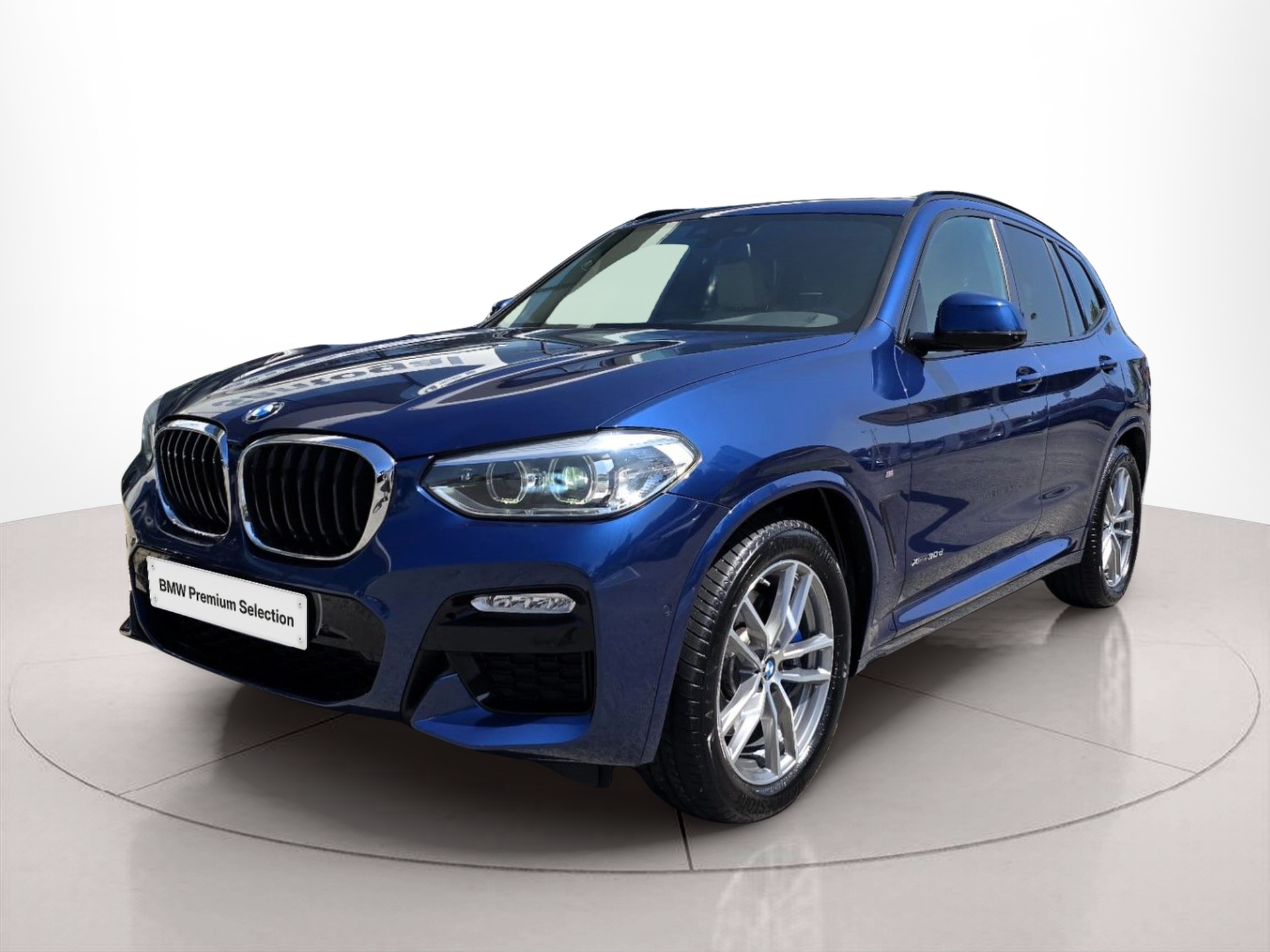 Fotos de BMW X3 xDrive30d color Azul. Año 2018. 195KW(265CV). Diesel. En concesionario Santogal Oeiras de Oeiras