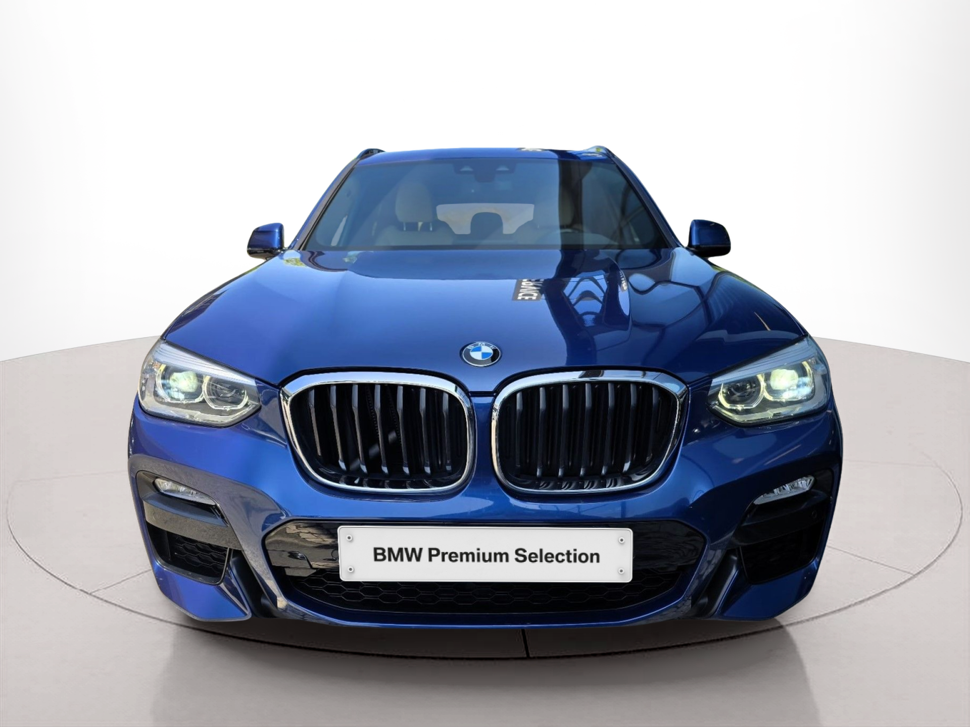 Fotos de BMW X3 xDrive30d color Azul. Año 2018. 195KW(265CV). Diesel. En concesionario Santogal Oeiras de Oeiras