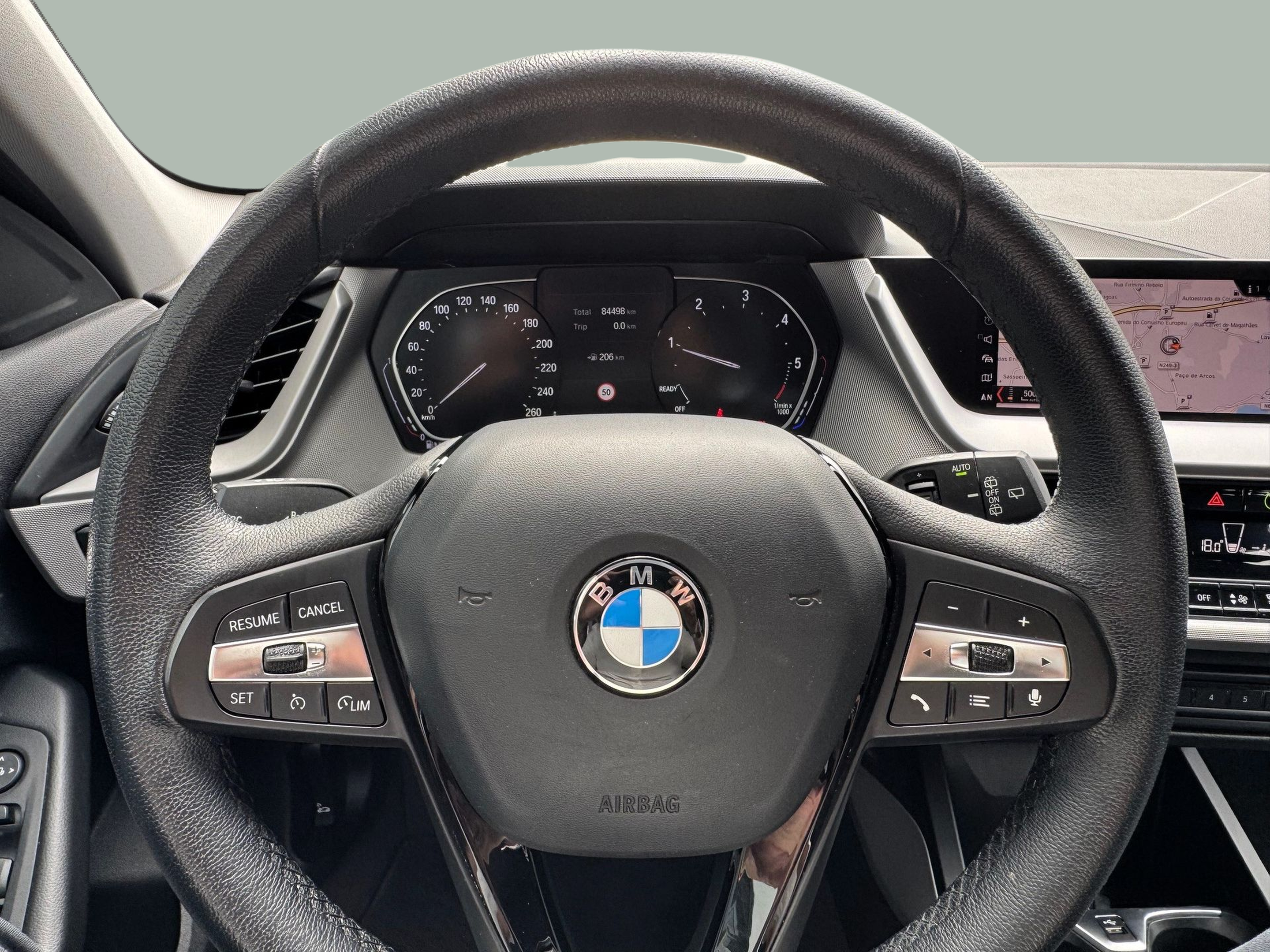 BMW Série 1 116d color Azul. Año 2020. 85KW(116CV). Diesel. En concesionario Santogal Oeiras de Oeiras