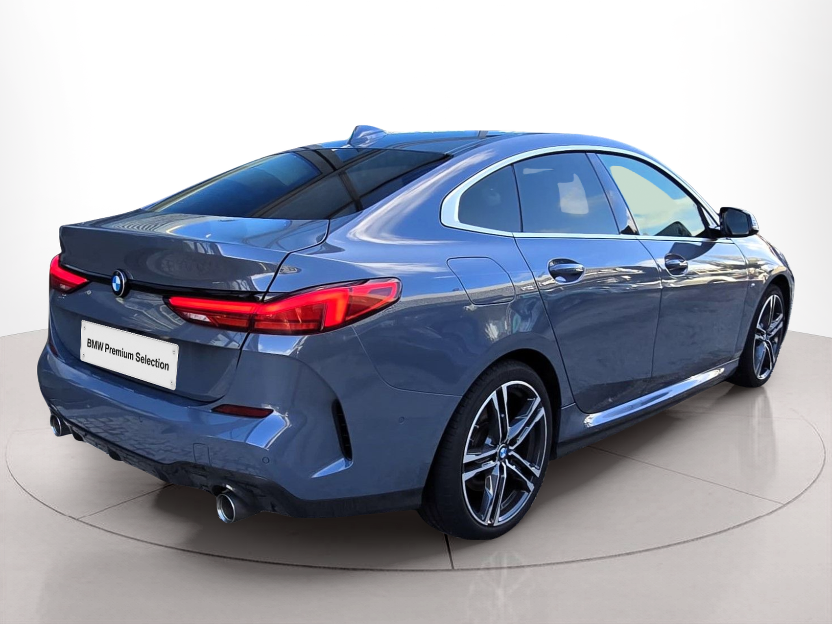 BMW Série 2 220d Gran Coupé color Gris. Año 2020. 140KW(190CV). Diesel. En concesionario Santogal Oeiras de Oeiras