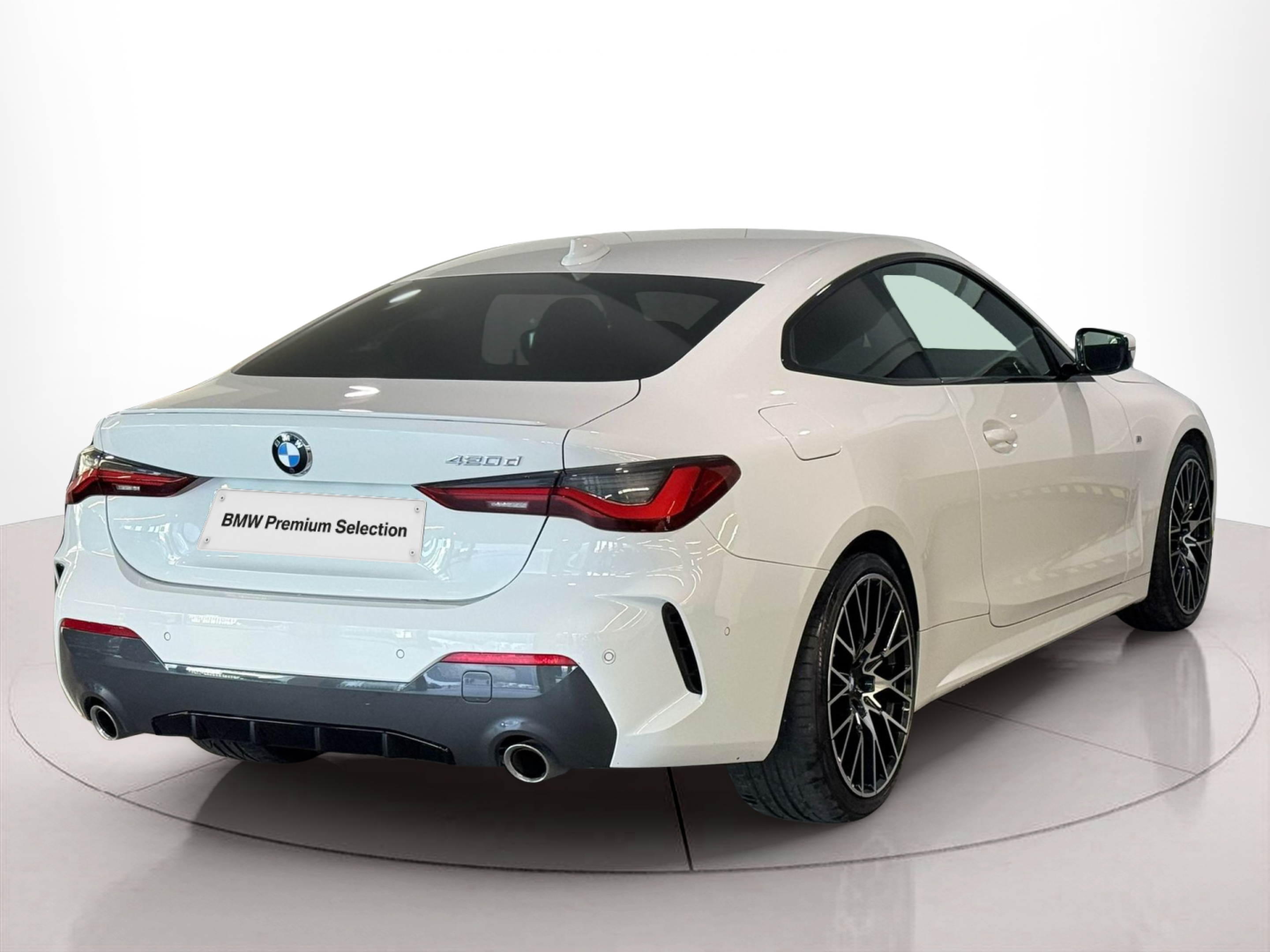BMW Série 4 420d Coupe color Blanco. Año 2021. 140KW(190CV). Diesel. En concesionario Santogal Carnaxide de Oeiras