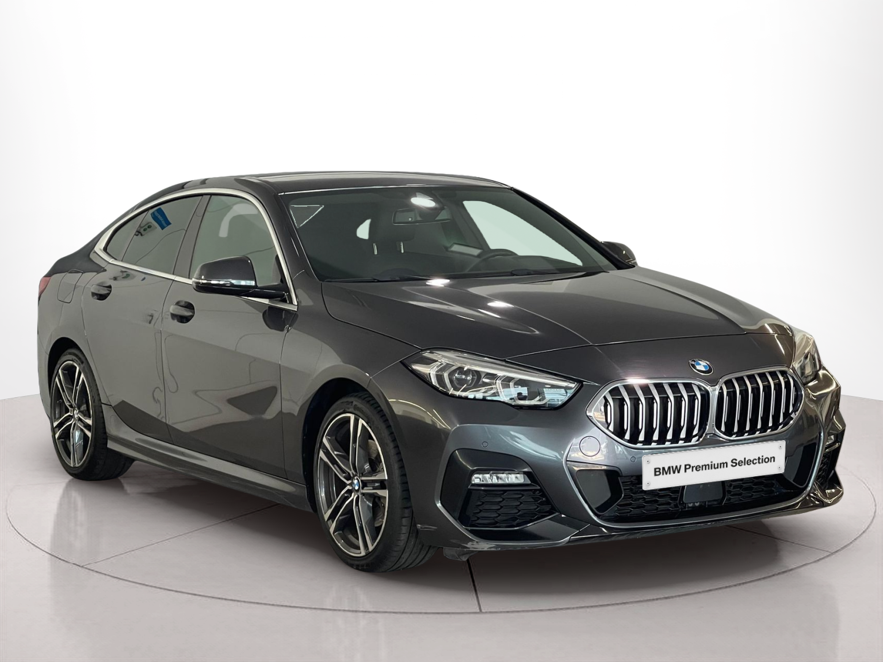 BMW Série 2 216d Gran Coupe color Gris. Año 2021. 85KW(116CV). Diesel. En concesionario Santogal Carnaxide de Oeiras