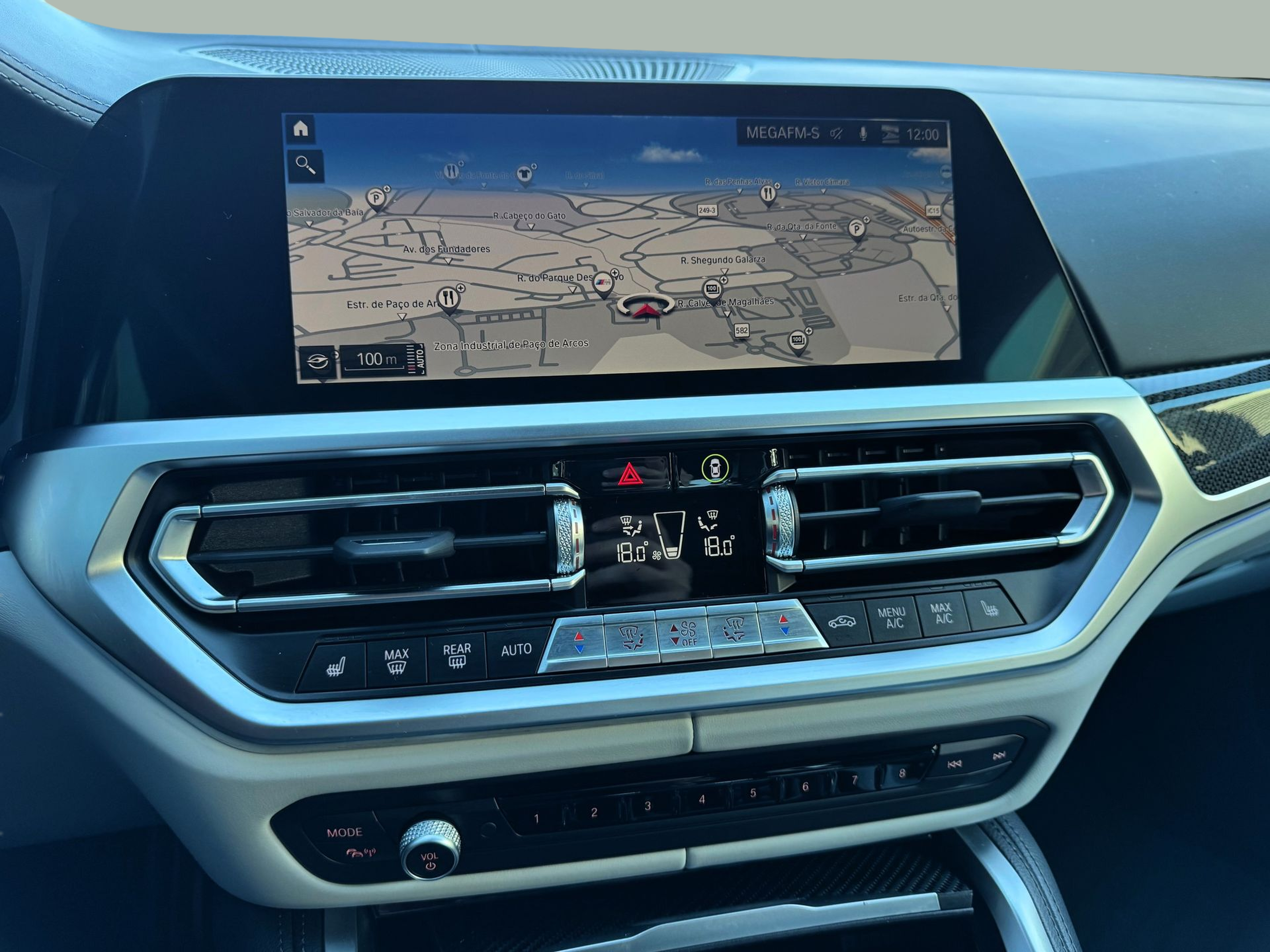 BMW M M4 Competition Coupé color Gris. Año 2022. 375KW(510CV). Gasolina. En concesionario Santogal Oeiras de Oeiras