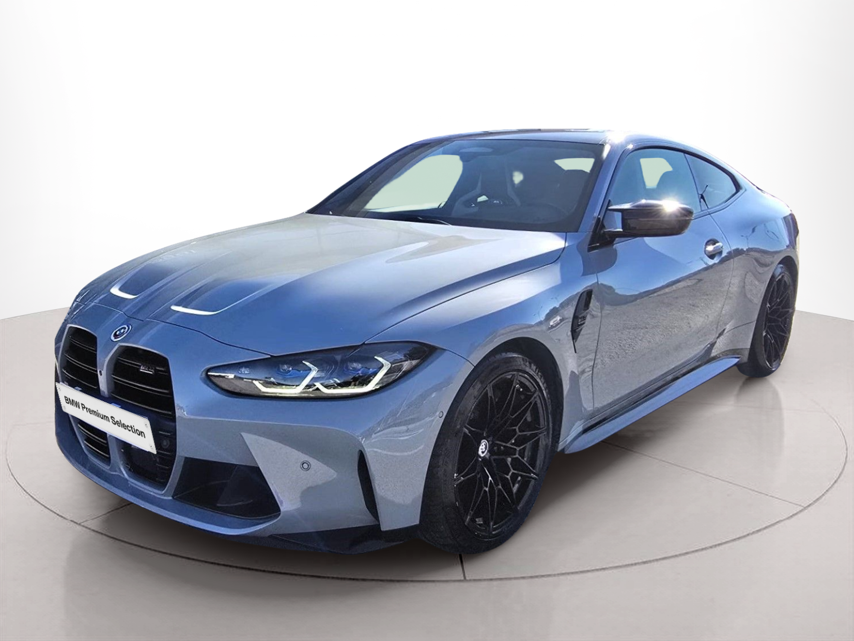 Fotos de BMW M M4 Competition Coupé color Gris. Año 2022. 375KW(510CV). Gasolina. En concesionario Santogal Oeiras de Oeiras