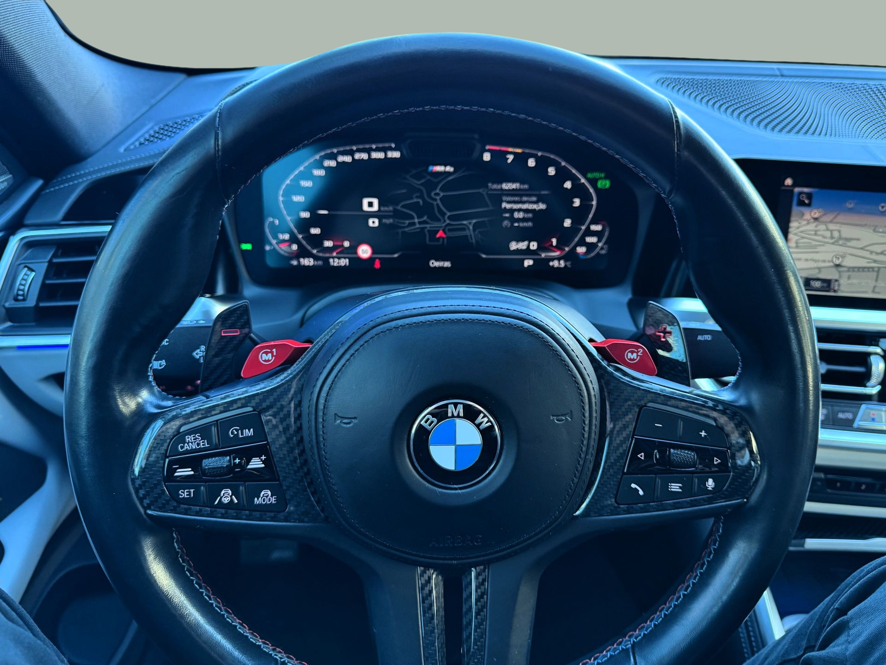 BMW M M4 Competition Coupé color Gris. Año 2022. 375KW(510CV). Gasolina. En concesionario Santogal Oeiras de Oeiras