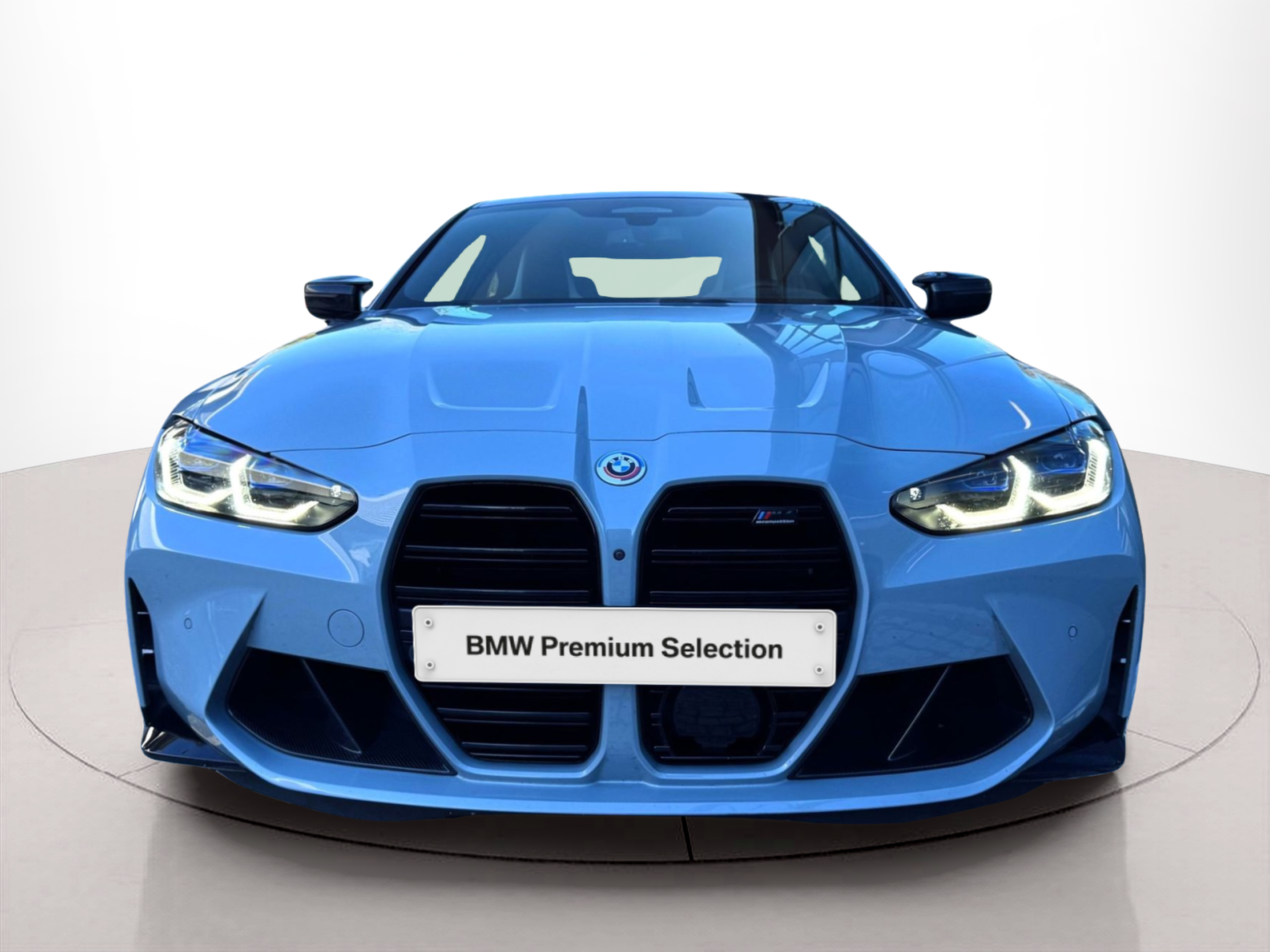 Fotos de BMW M M4 Competition Coupé color Gris. Año 2022. 375KW(510CV). Gasolina. En concesionario Santogal Oeiras de Oeiras