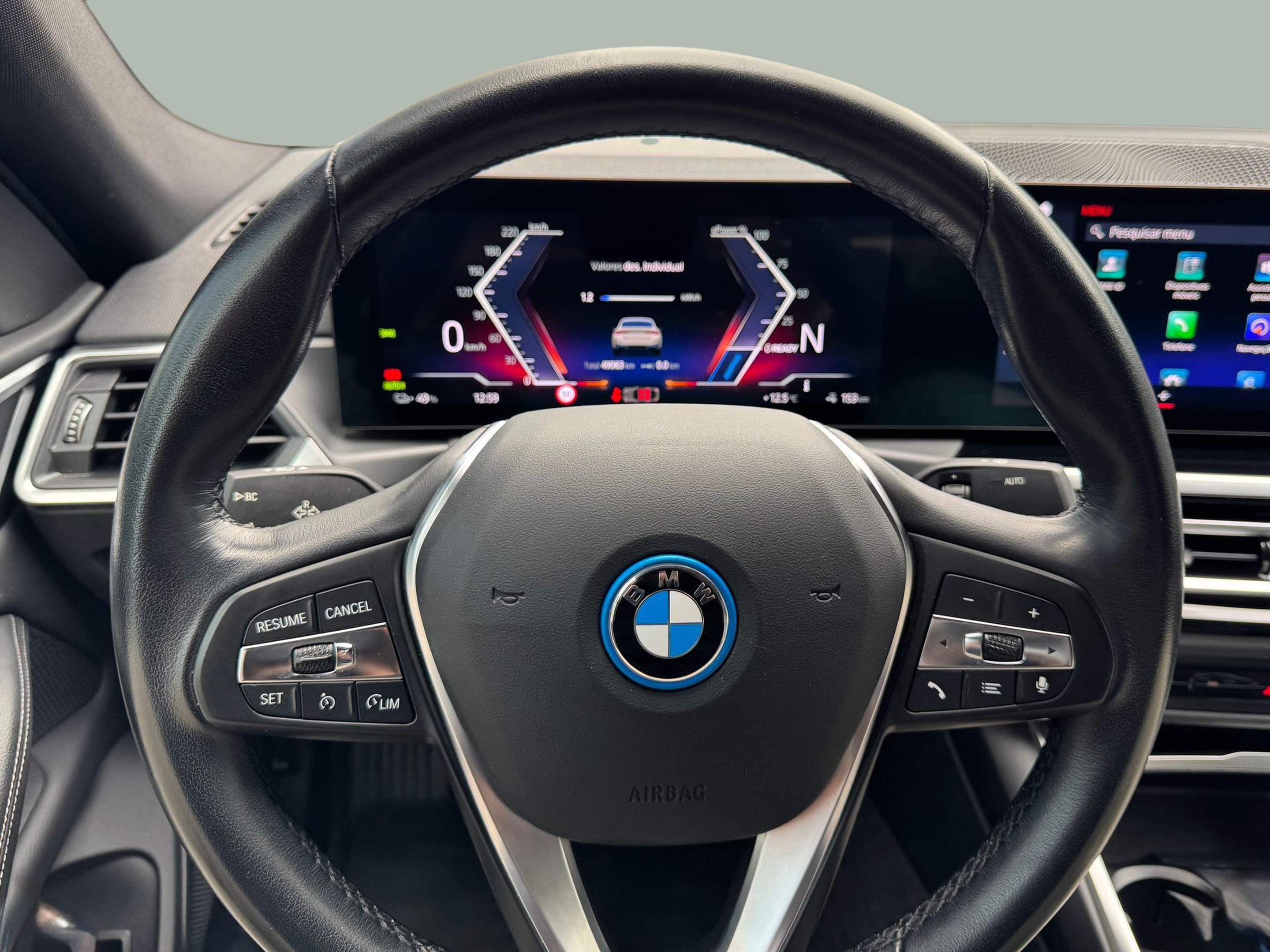 BMW i4 i4 eDrive35 color Blanco. Año 2023. 210KW(286CV). Elétrico. En concesionario Santogal Oeiras de Oeiras