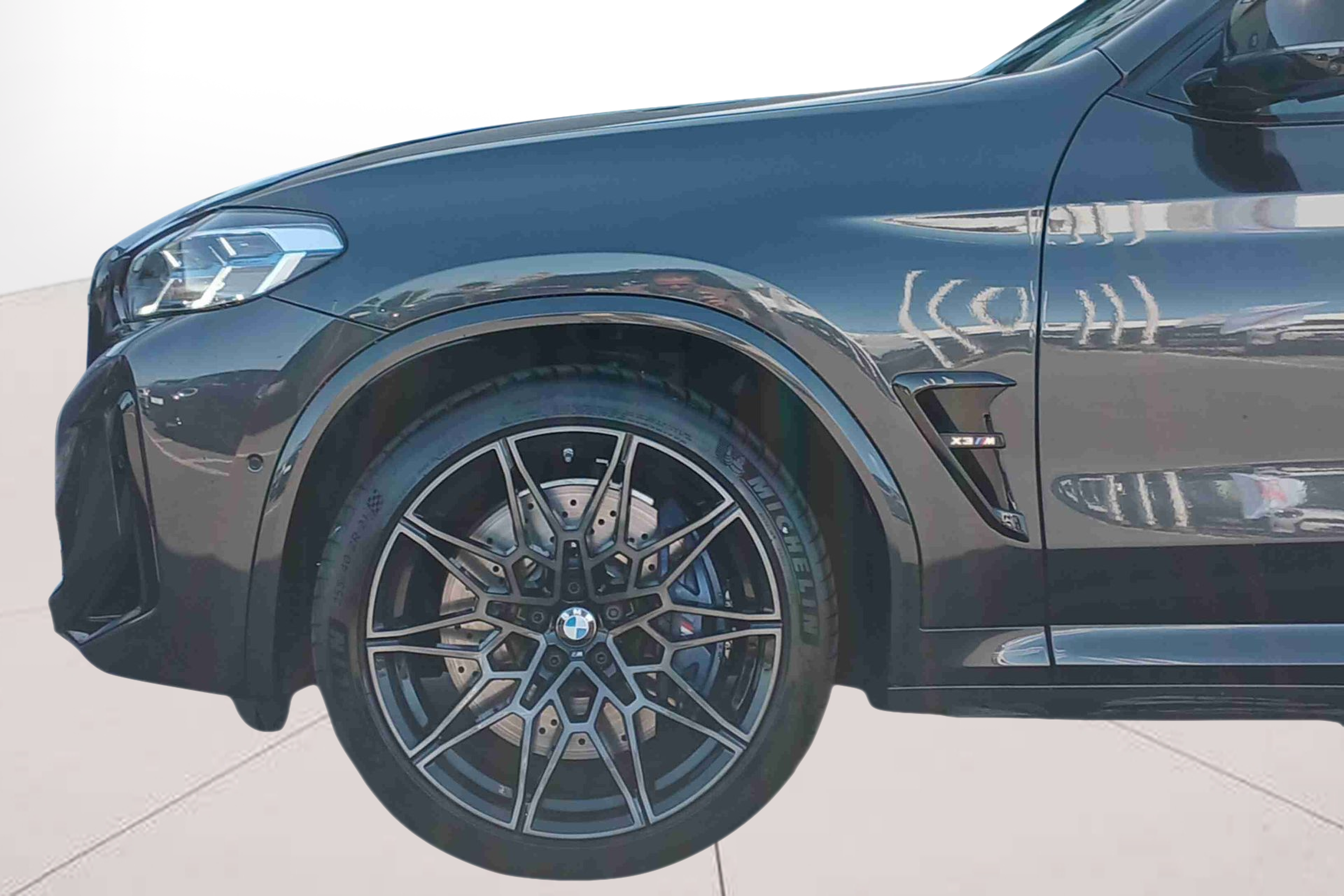 BMW M X3 M color Gris. Año 2023. 353KW(480CV). Gasolina. En concesionario Santogal Seixal de Seixal