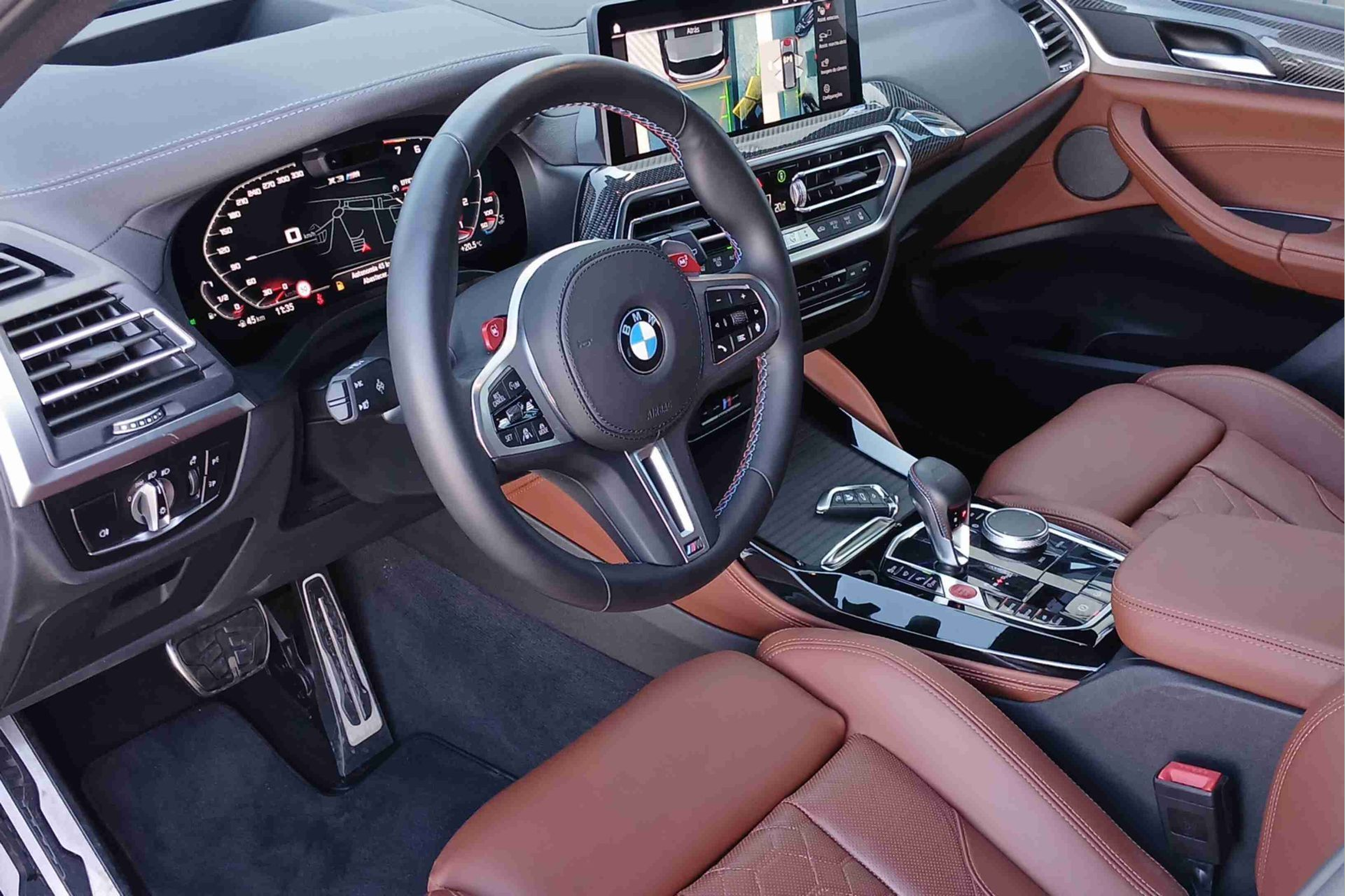 BMW M X3 M color Gris. Año 2023. 353KW(480CV). Gasolina. En concesionario Santogal Seixal de Seixal