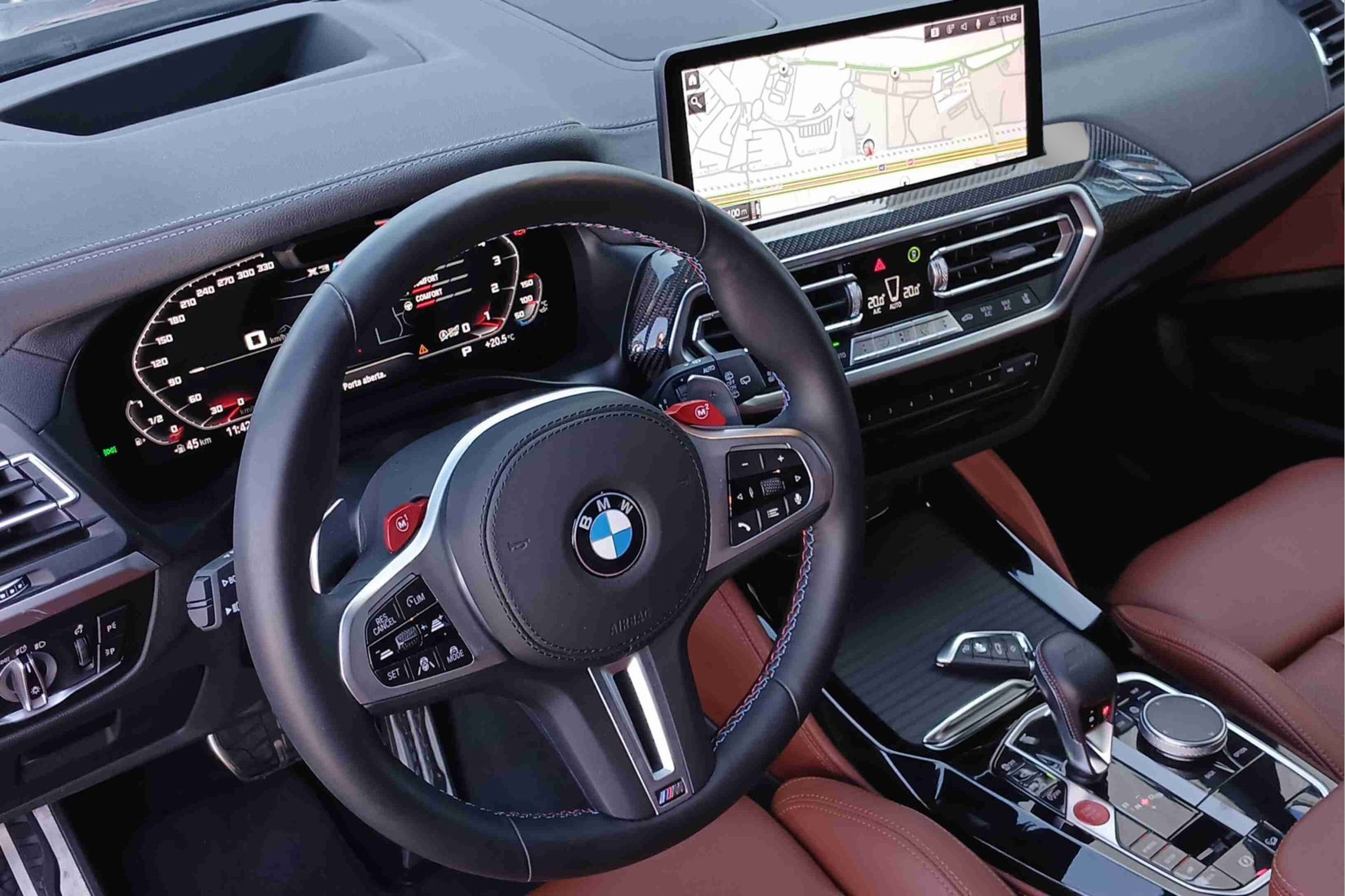 BMW M X3 M color Gris. Año 2023. 353KW(480CV). Gasolina. En concesionario Santogal Seixal de Seixal