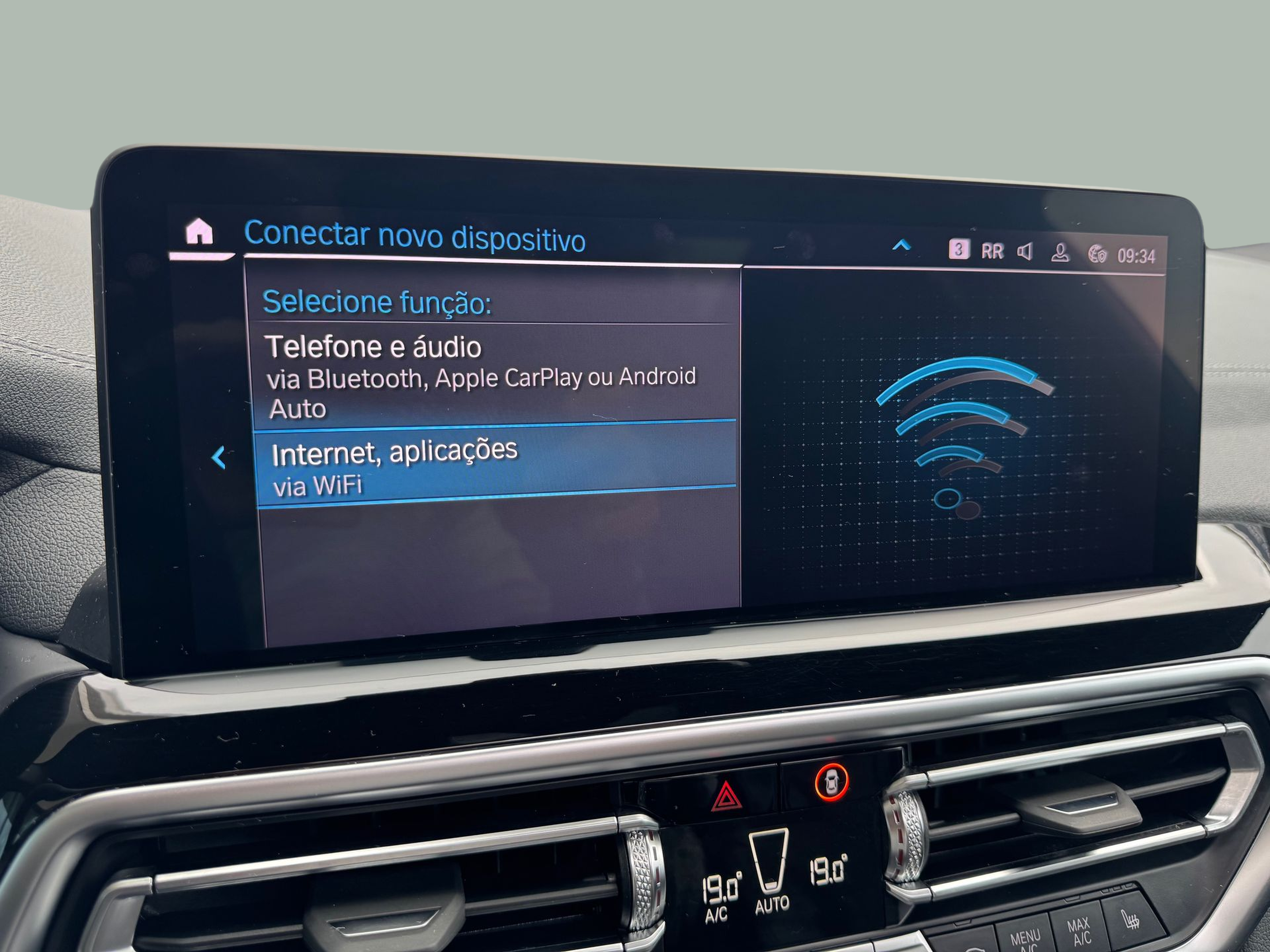 BMW iX3 iX3 80 kWh color Gris. Año 2023. 210KW(286CV). Elétrico. En concesionario Santogal Oeiras de Oeiras